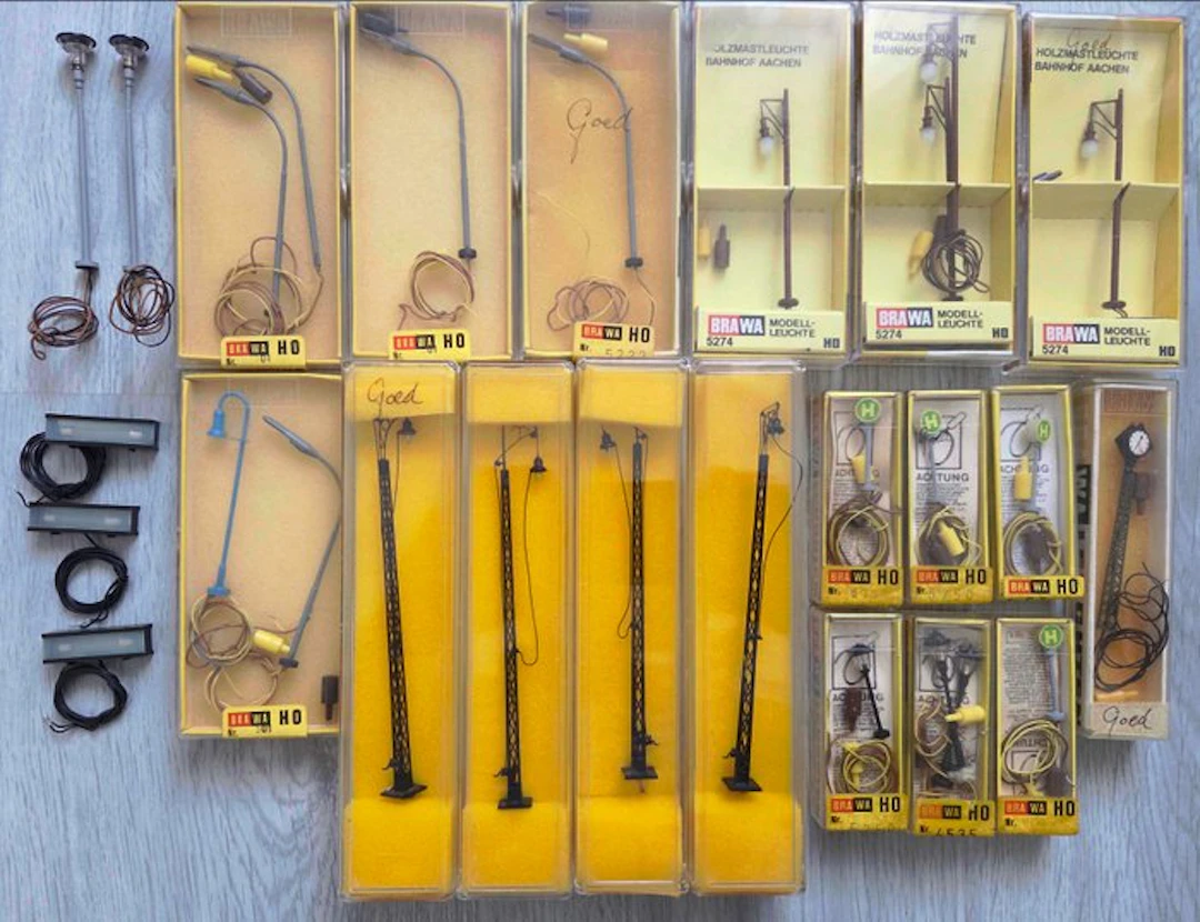 Brawa H0 - Model train scenery (27) - - Inventory visible...