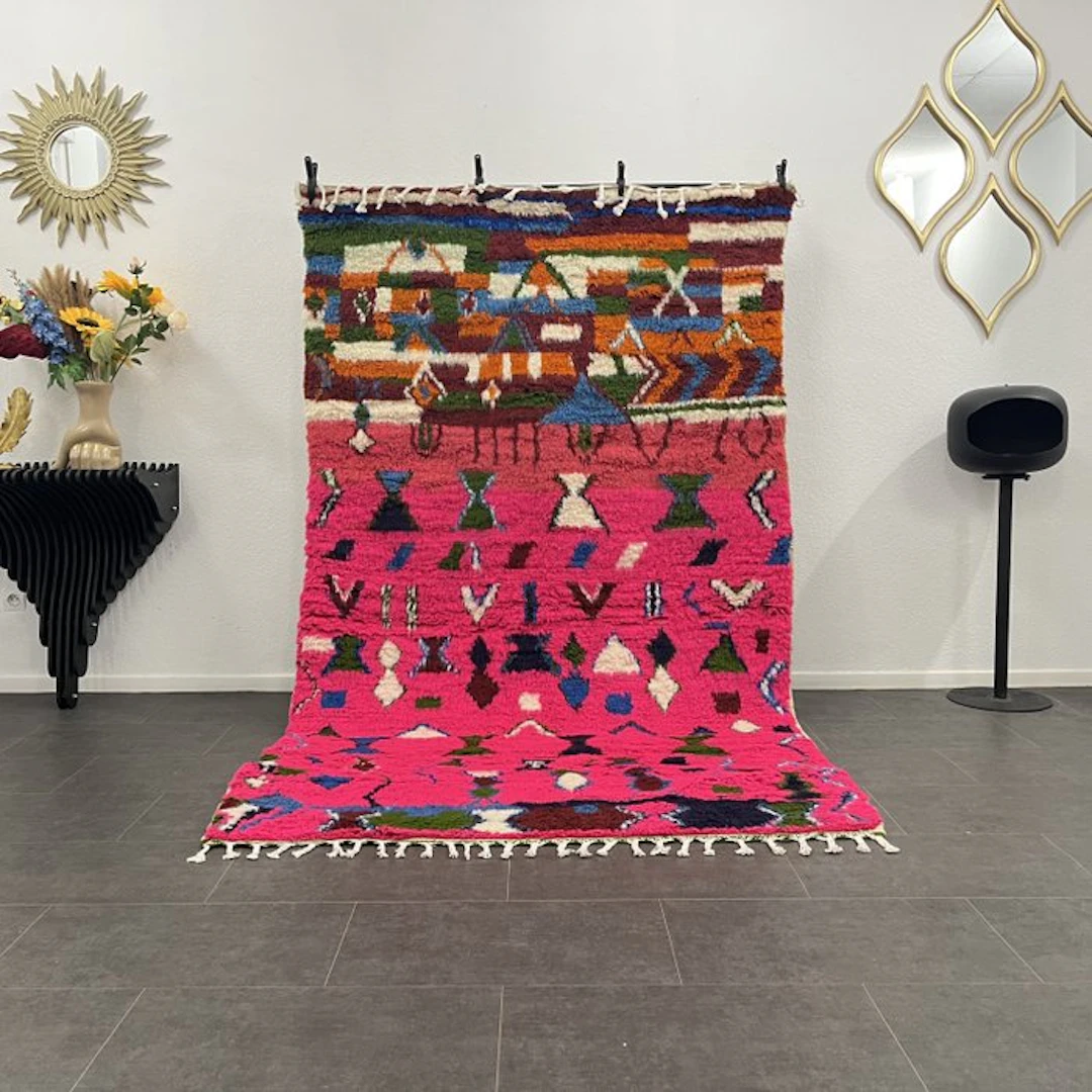 Berber, Handmade Berber wool rug