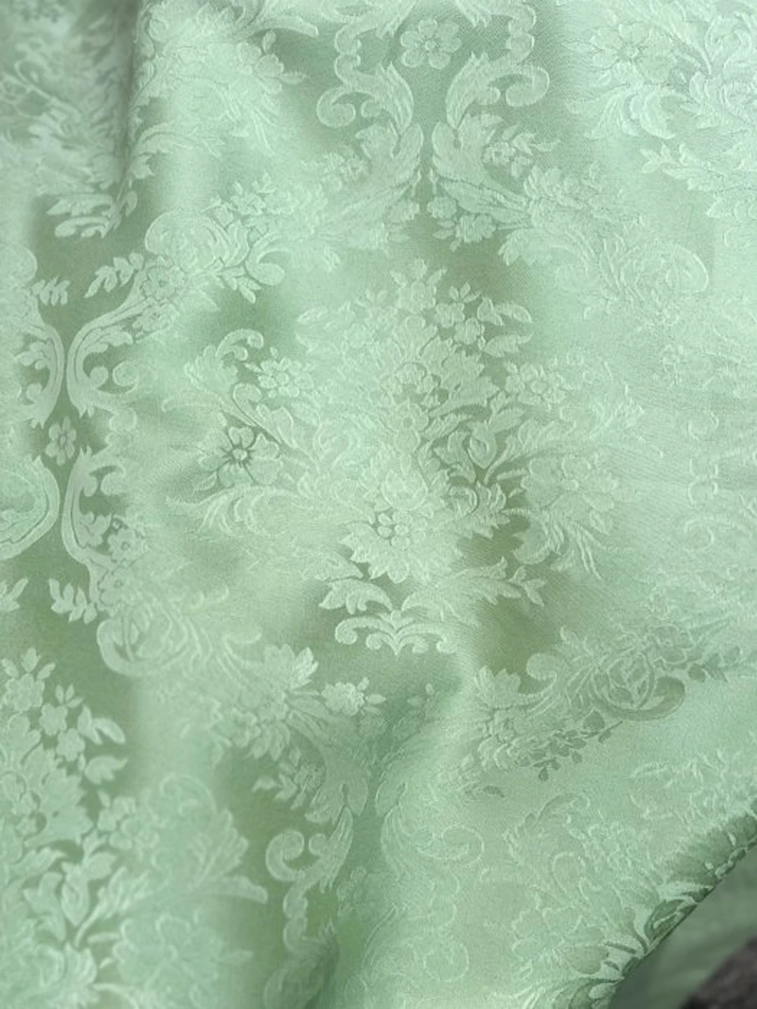 San Leucio - luxurious vintage Empire jacquard fabric...