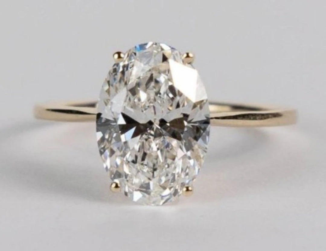 No reserve price - Ring - 14 kt