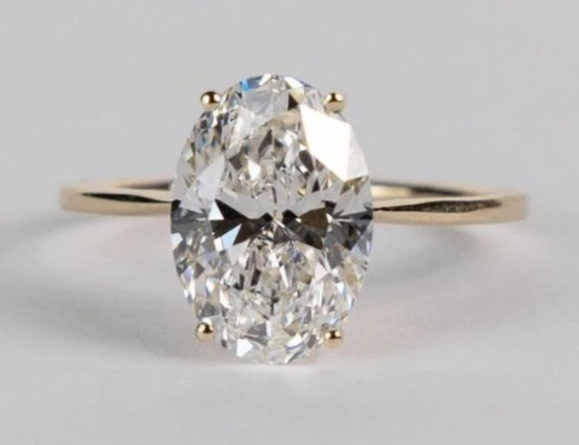 No reserve price - Ring - 14 kt