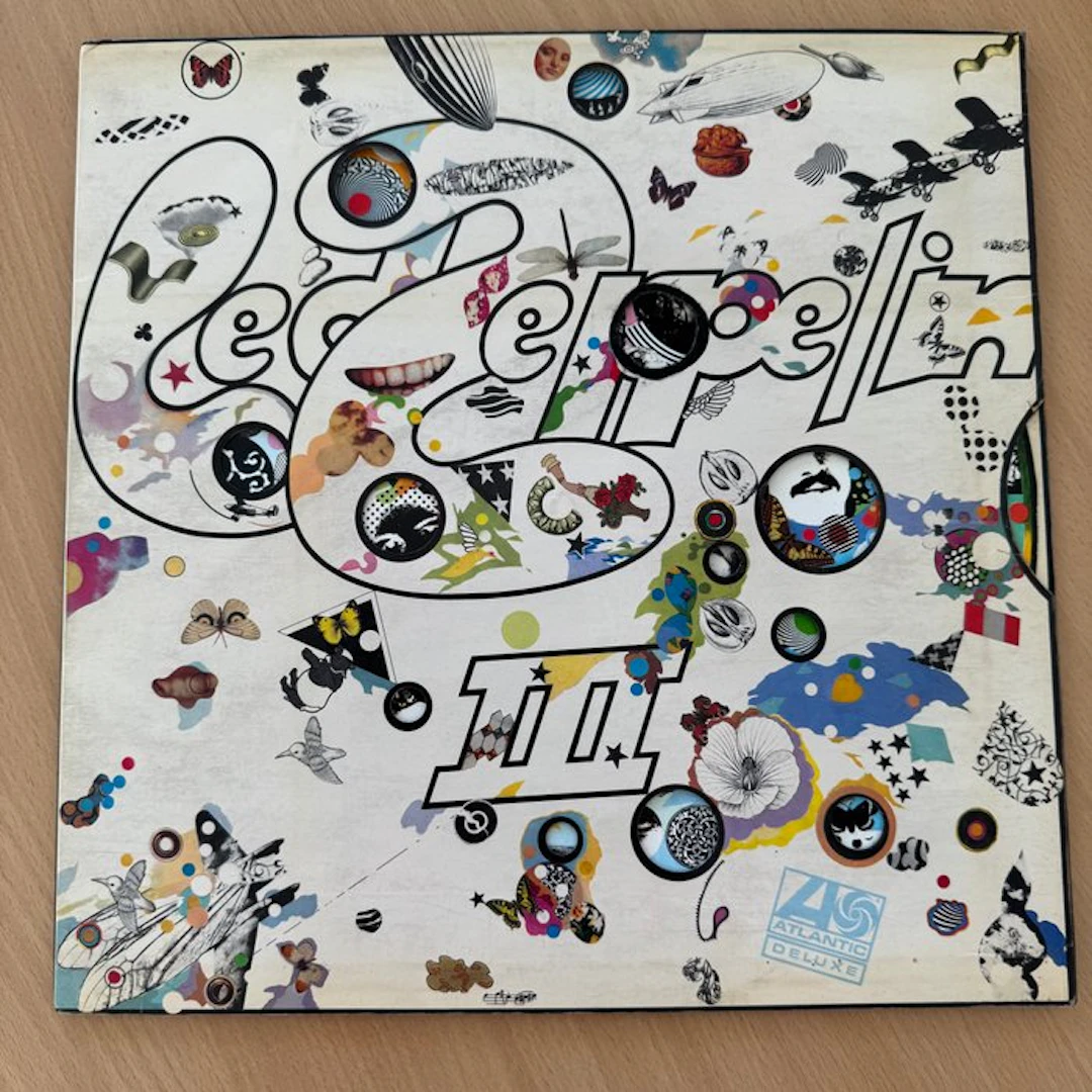 Led Zeppelin - Led Zeppelin III [FIRST UK Vinyl pressing] A7-B7 Matrix