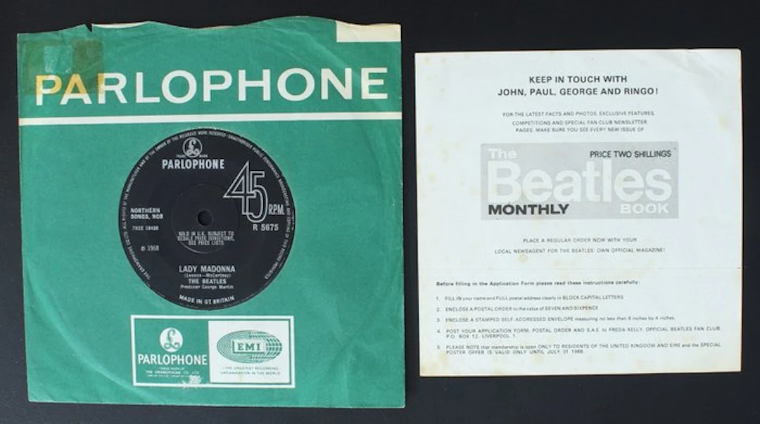 Beatles - Lady Madonna / The Inner Light (UK) – 1st...