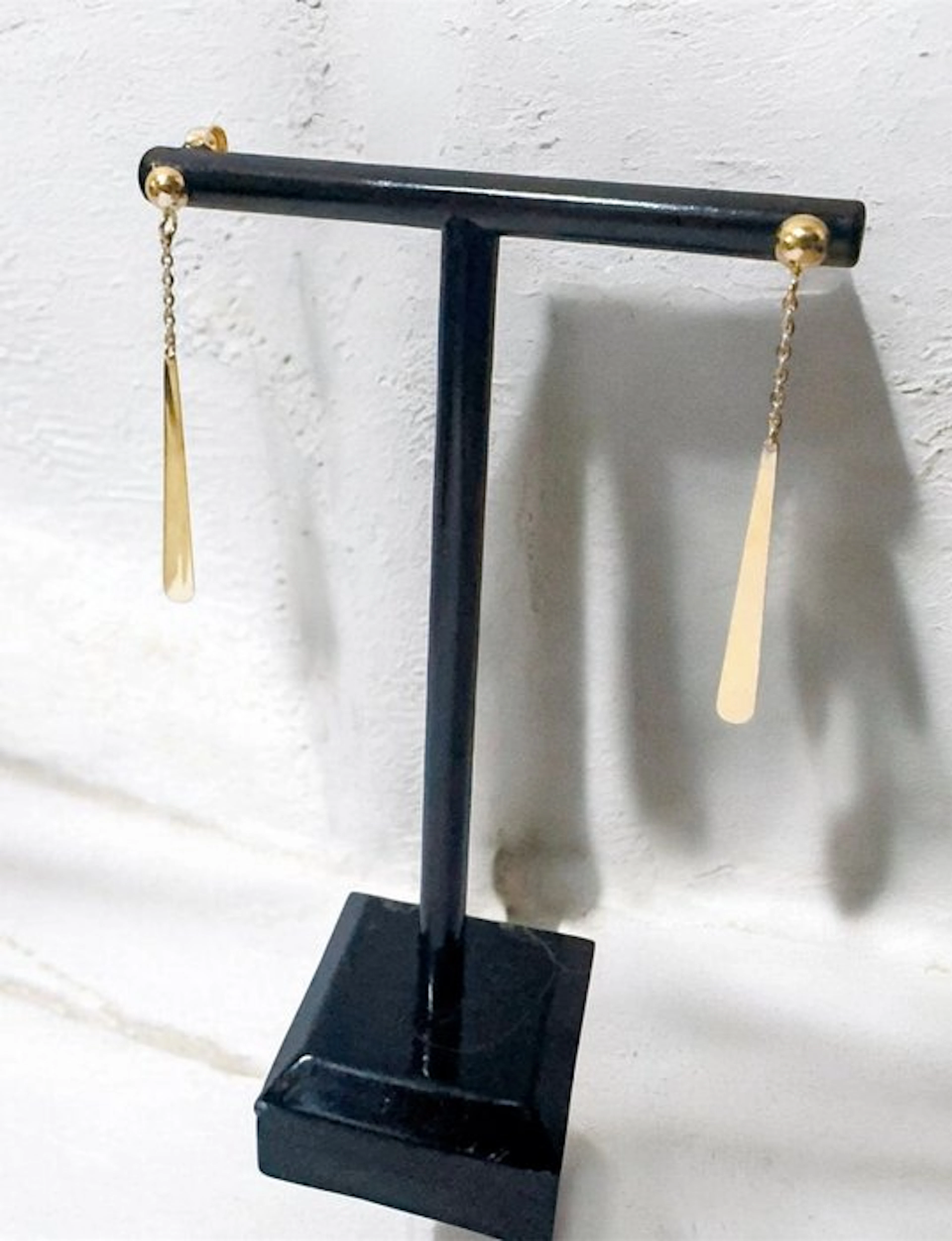 No reserve price - Earrings - 18 kt. Yellow gold - Gold pendants 1.80 g
