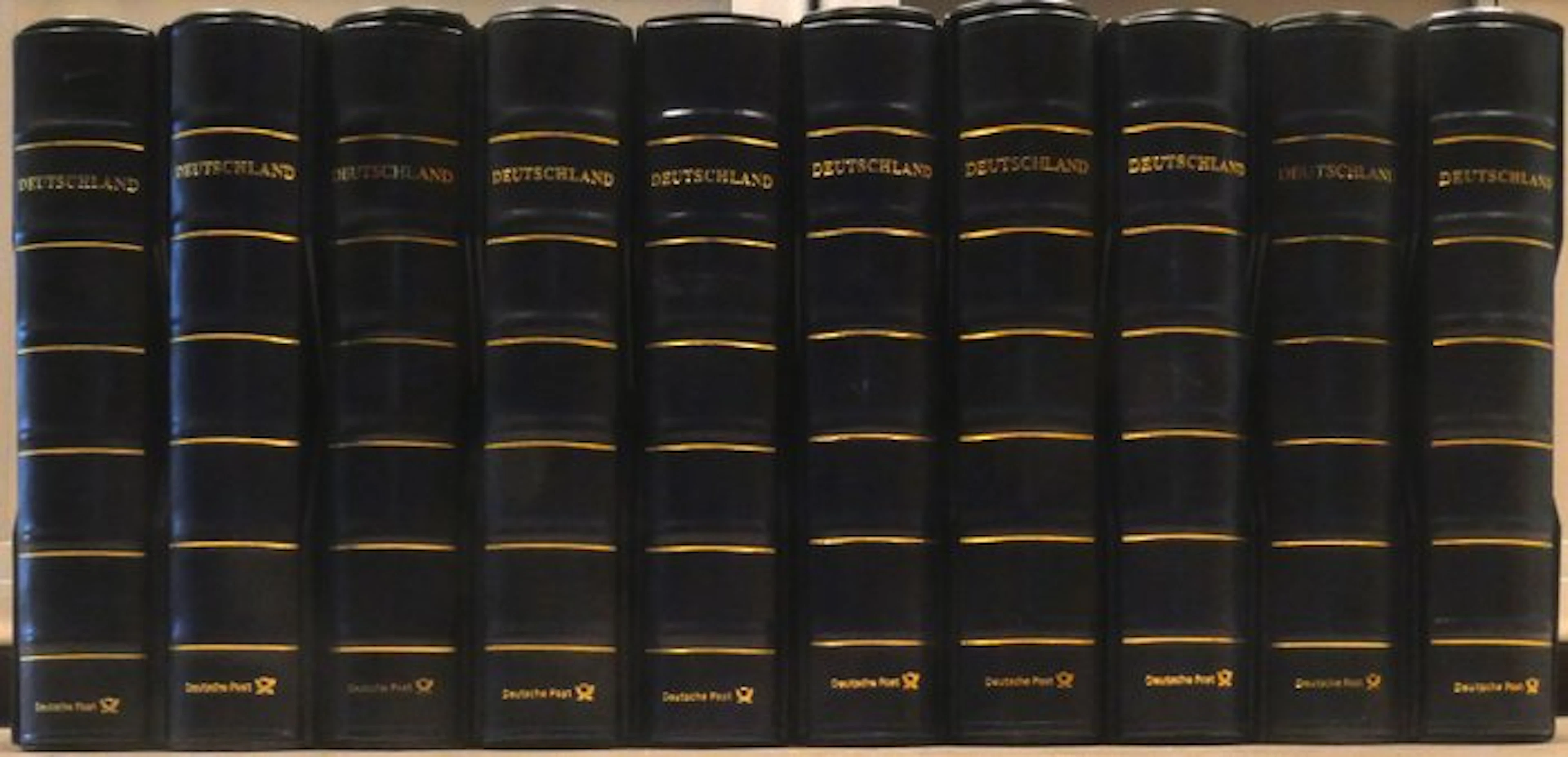 Germany, Federal Republic - 10 ring binders 'Deutschland'...