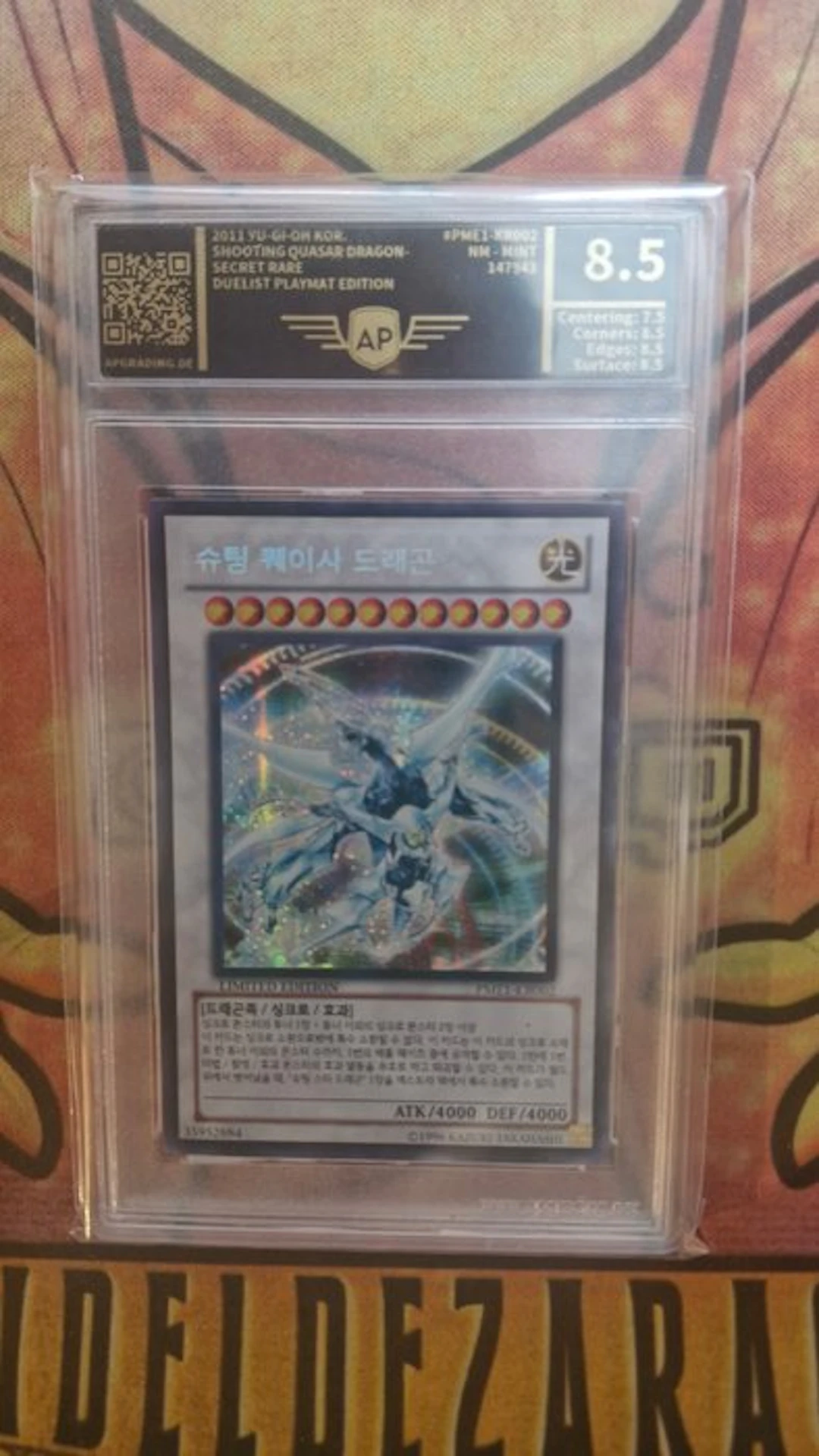 Konami - 1 Graded card - Yu-Gi-Oh! - Shooting Quasar...