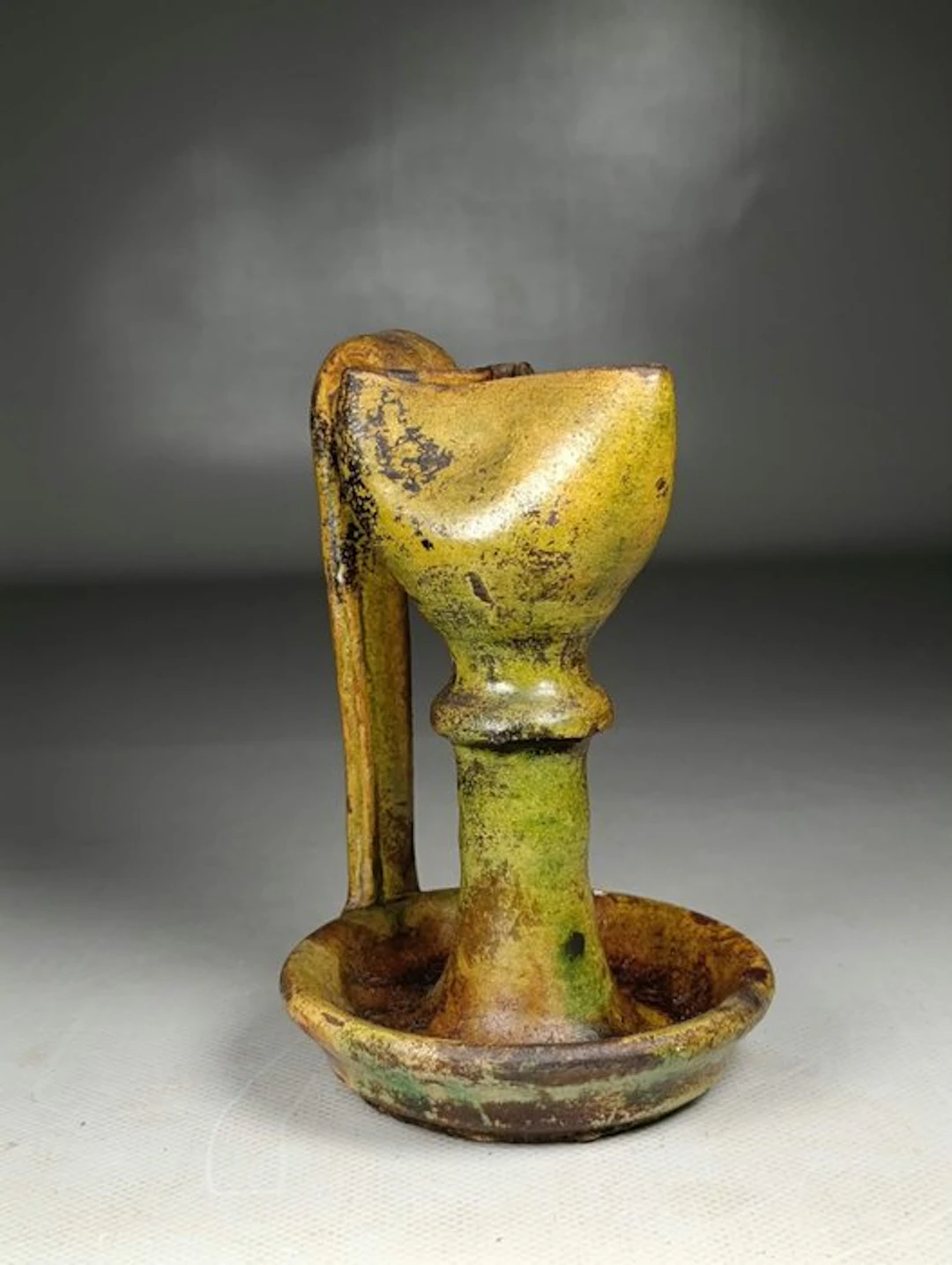 Oil lamp - Folk & Ethnographic Art / Morocco] Small...