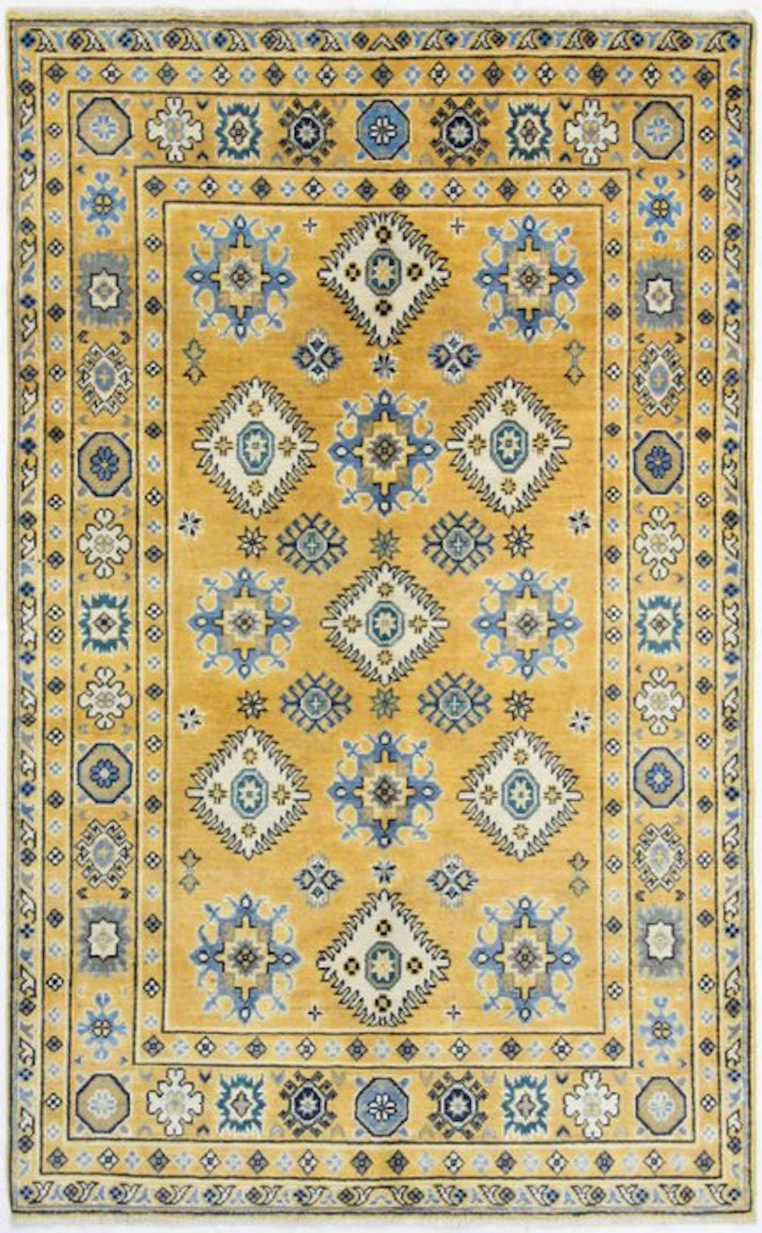 Hand-knotted Ziegler Kazak rug