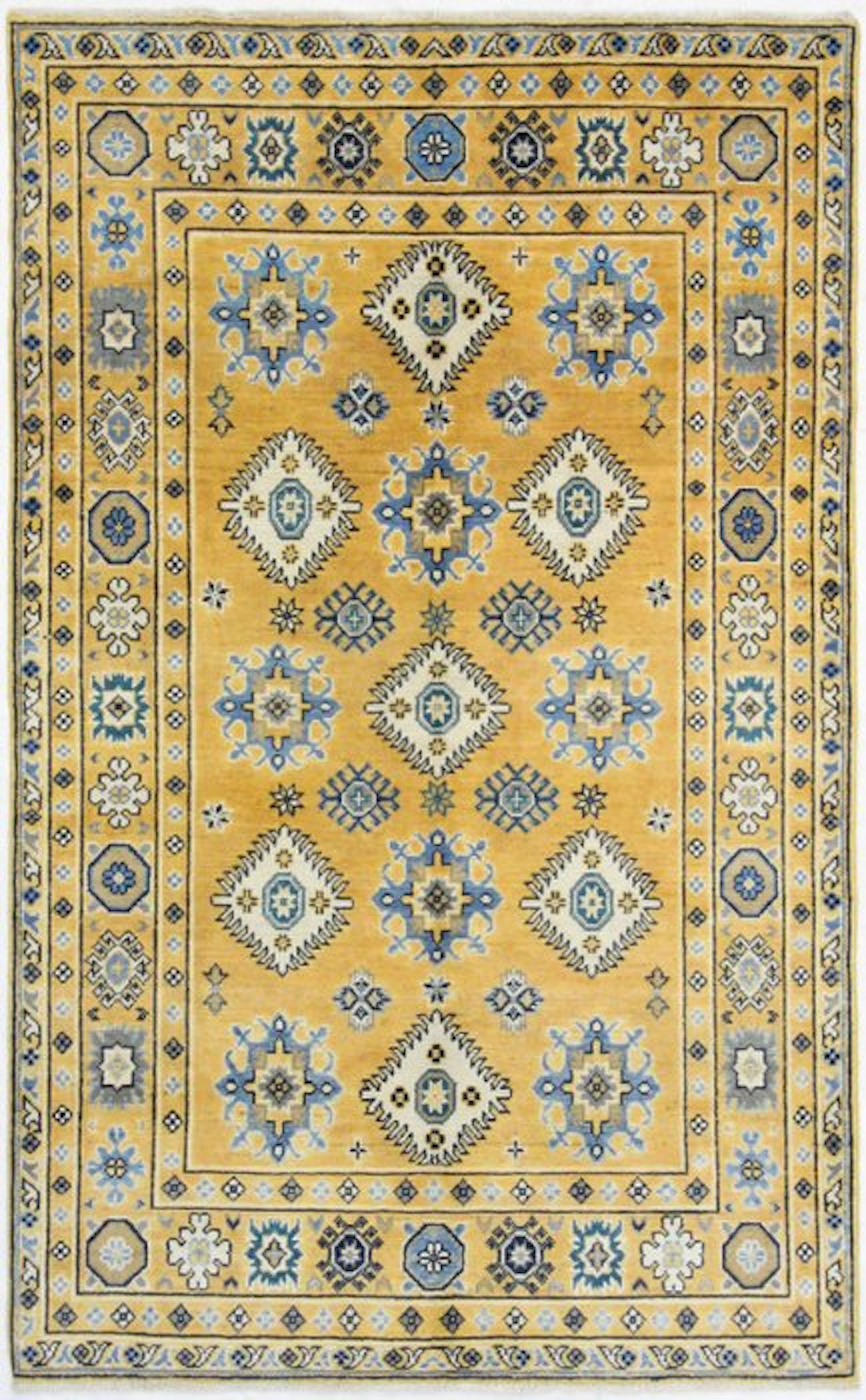 Hand-knotted Ziegler Kazak rug