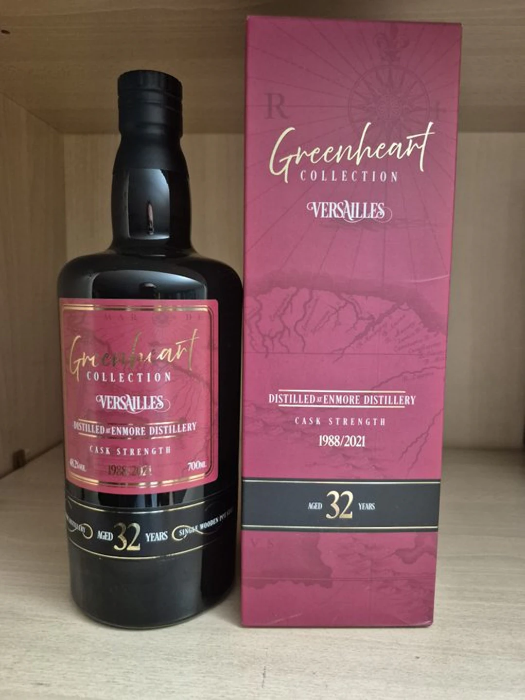 Enmore 1988 32 years old Distilia - Greenheart Collection Versailles - b