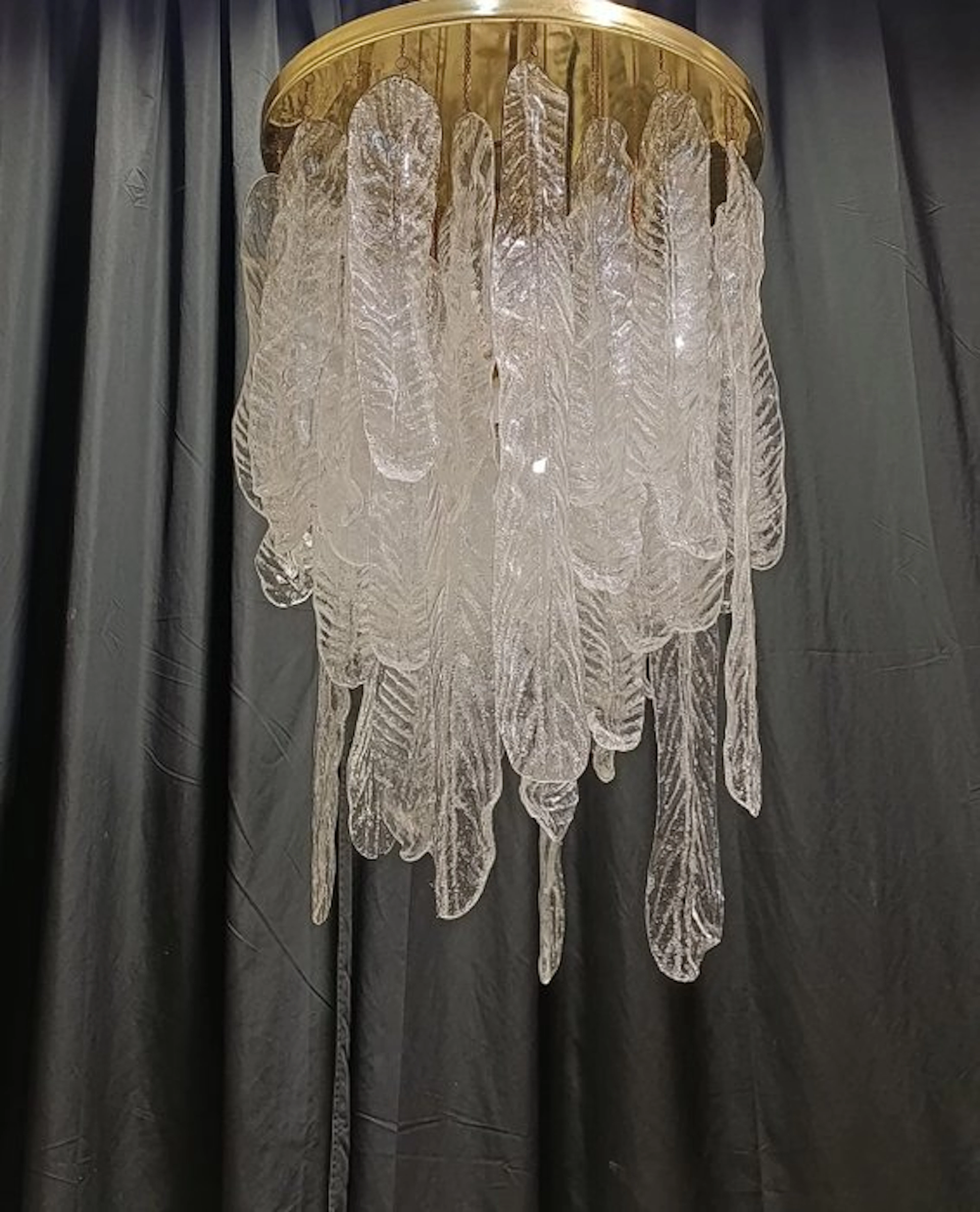 Chandelier - Algae - Murano glass - Four lights
