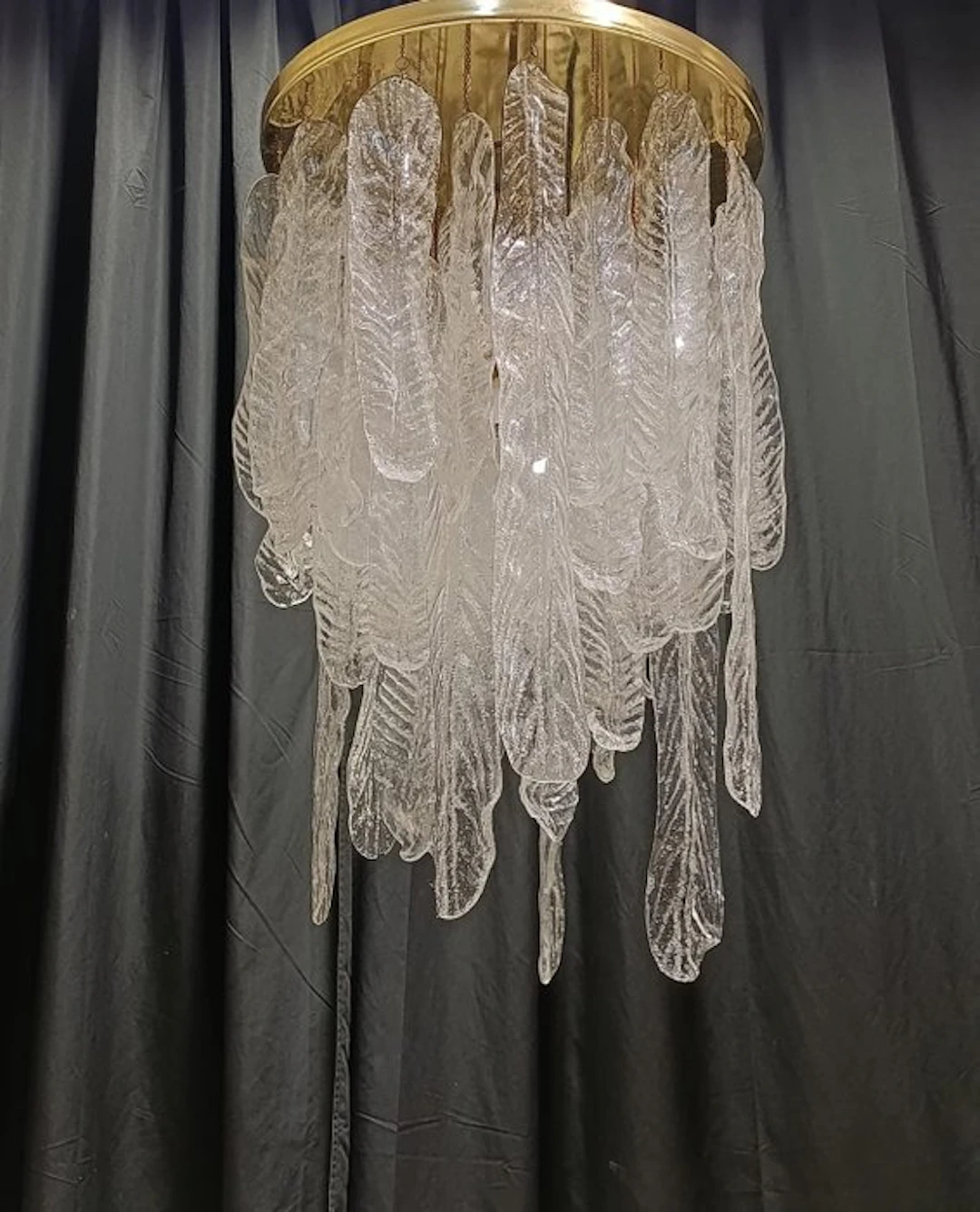 Chandelier - Algae - Murano glass - Four lights