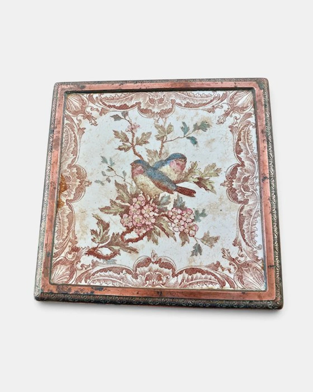 Salver - Bronze, Ceramic