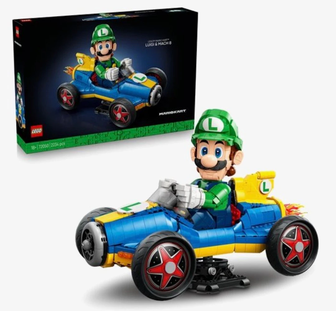 LEGO Set - 72050 - Super Mario - Luigi & Mach 8