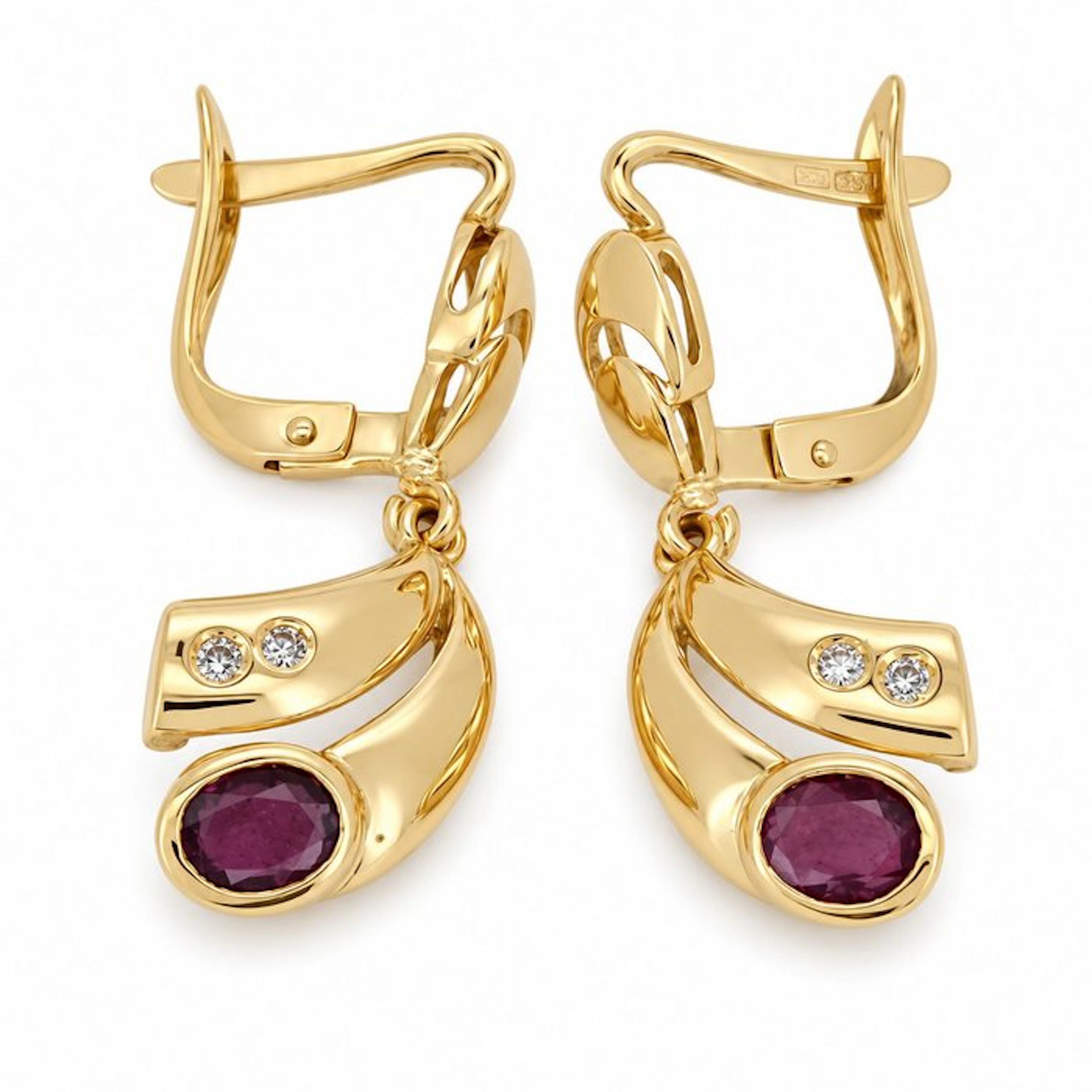 Earrings - 18 kt