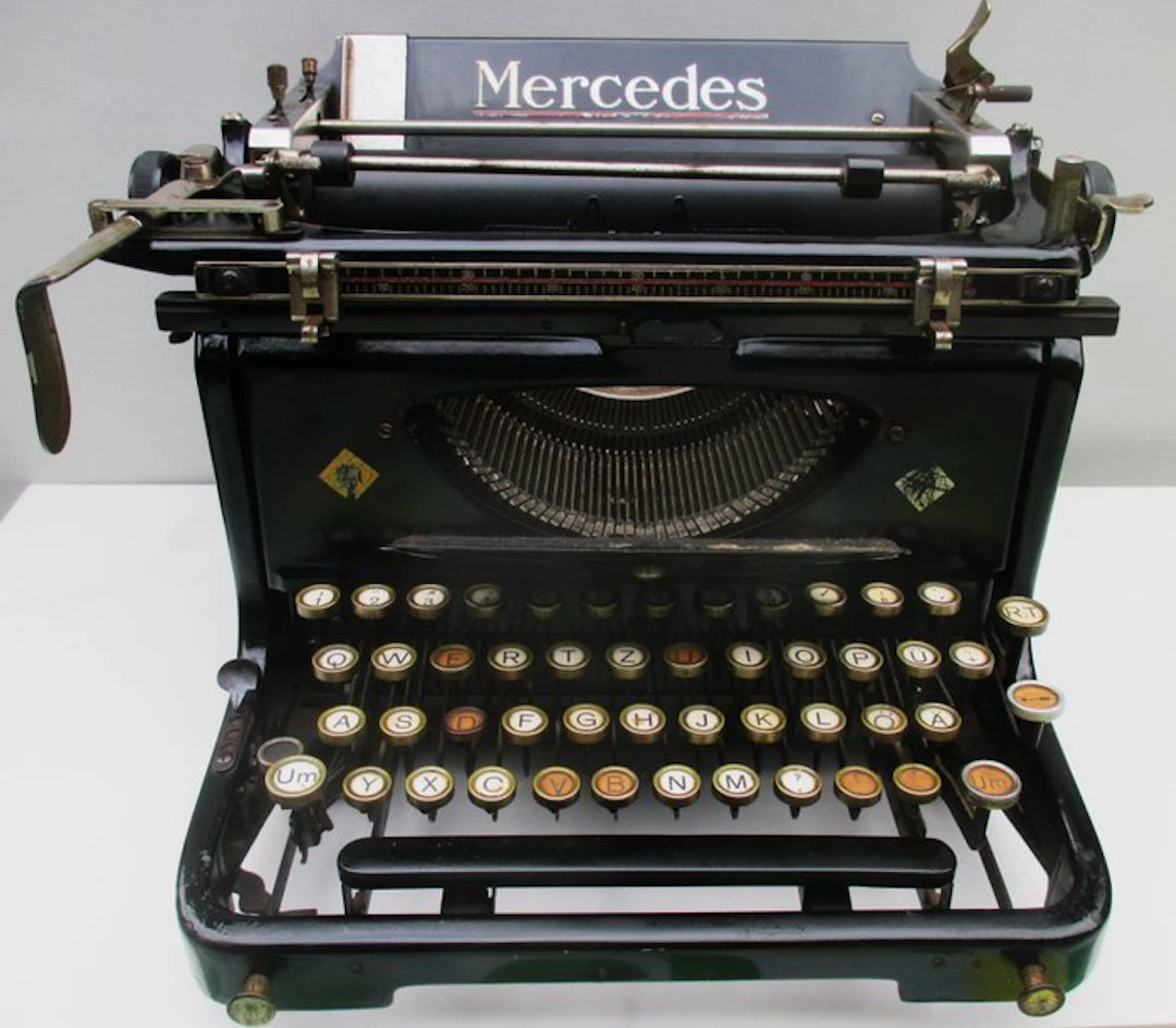 Mercedes 6 Express - Typewriter - 1920-1930