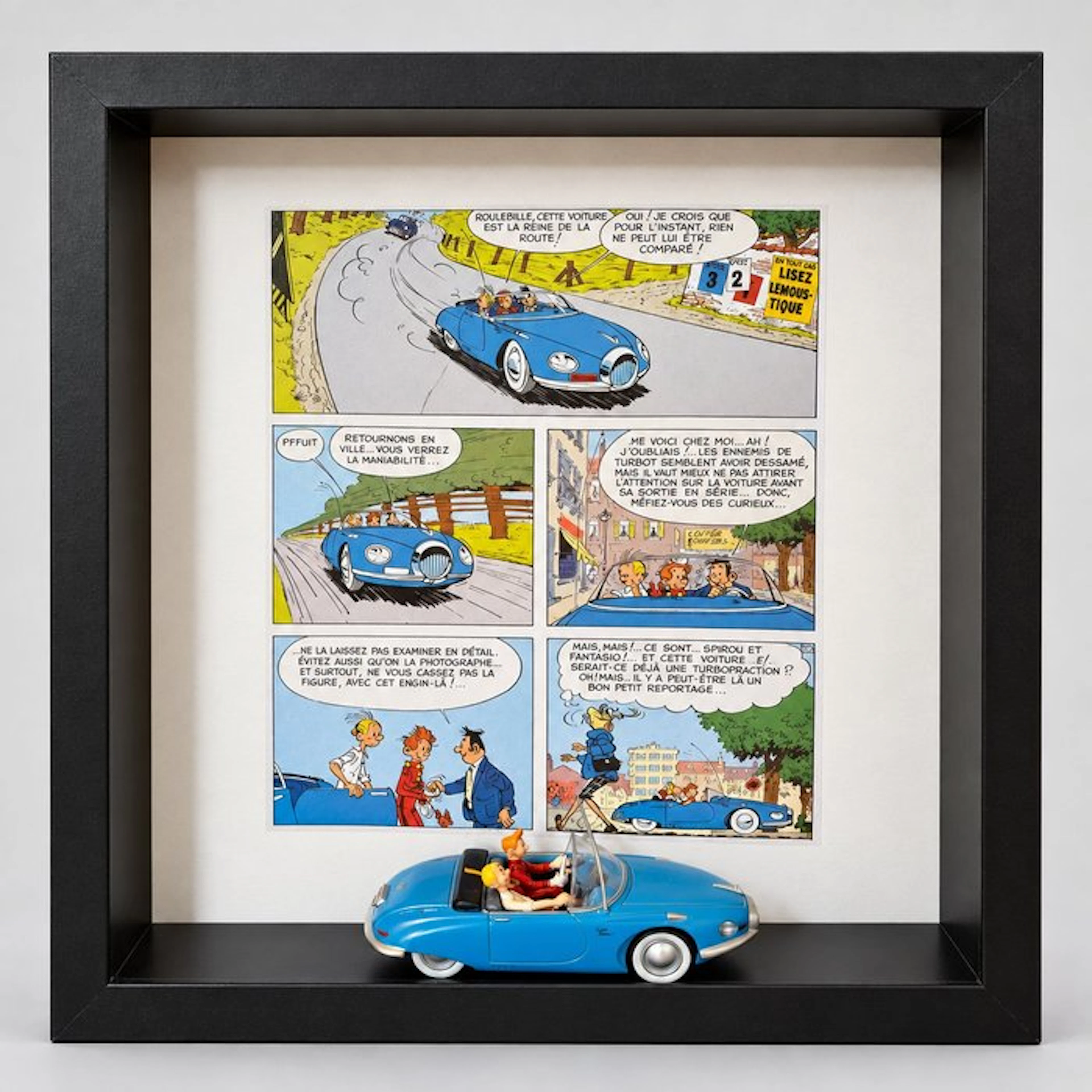 Studio Delu. (1976) - Spirou & Fantasio – « La Turbot-Rhino »