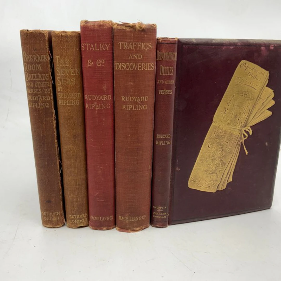 Rudyard Kipling - Five early Kipling works - 1895-1904