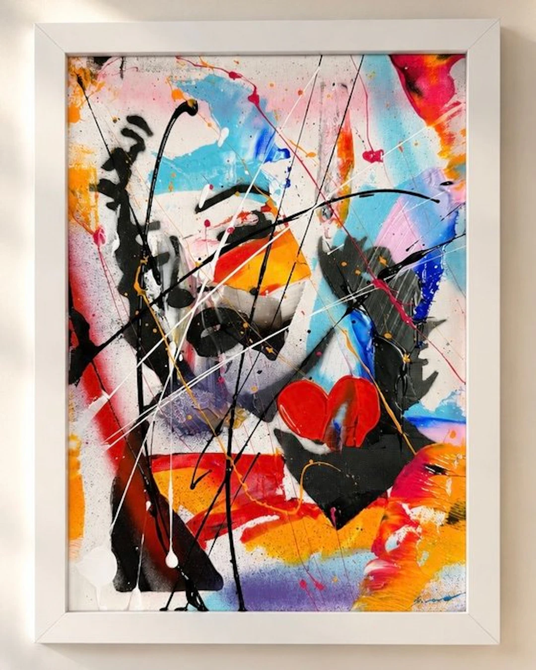 Michele Socionovo - Marilyn Amour Abstrait