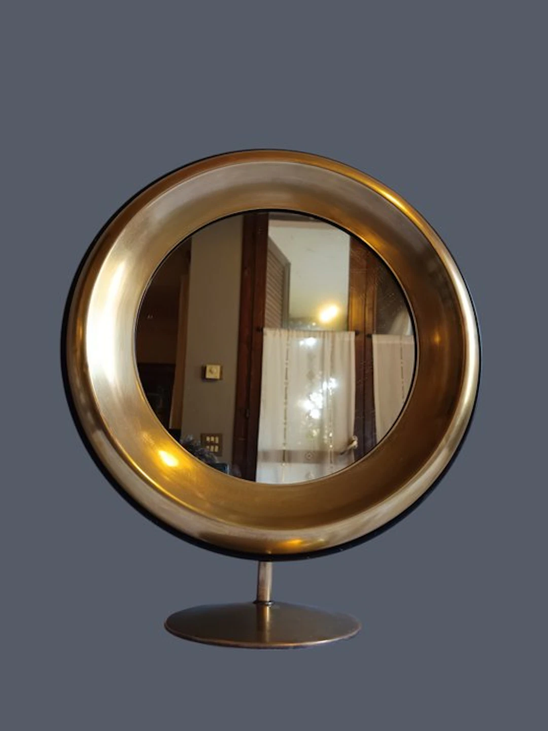 Missaglia - Gaetano Missaglia - Table mirror - Brass, Metal