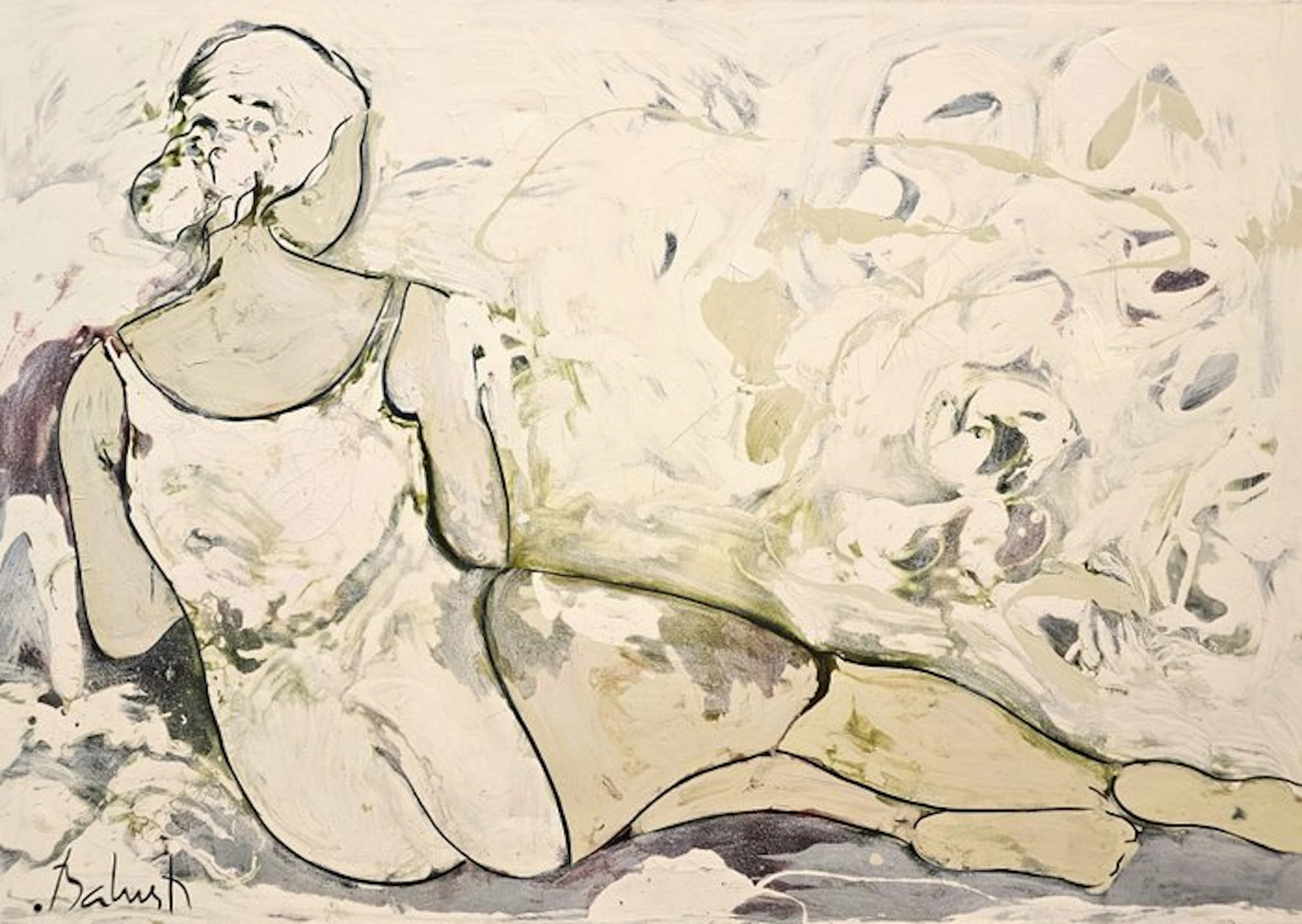 Marta Balust (1959-2019) - Female Figure at rest