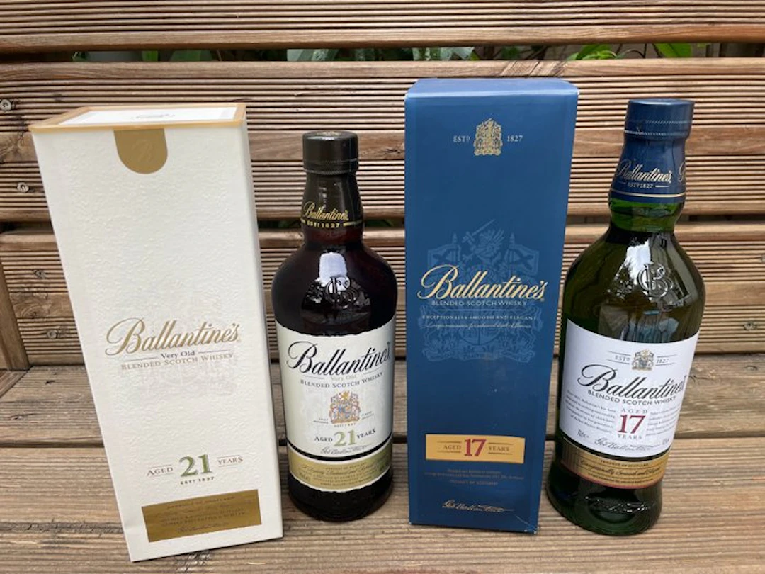 Ballantine's 21yo & 17yo - 70cl - 2 bottles
