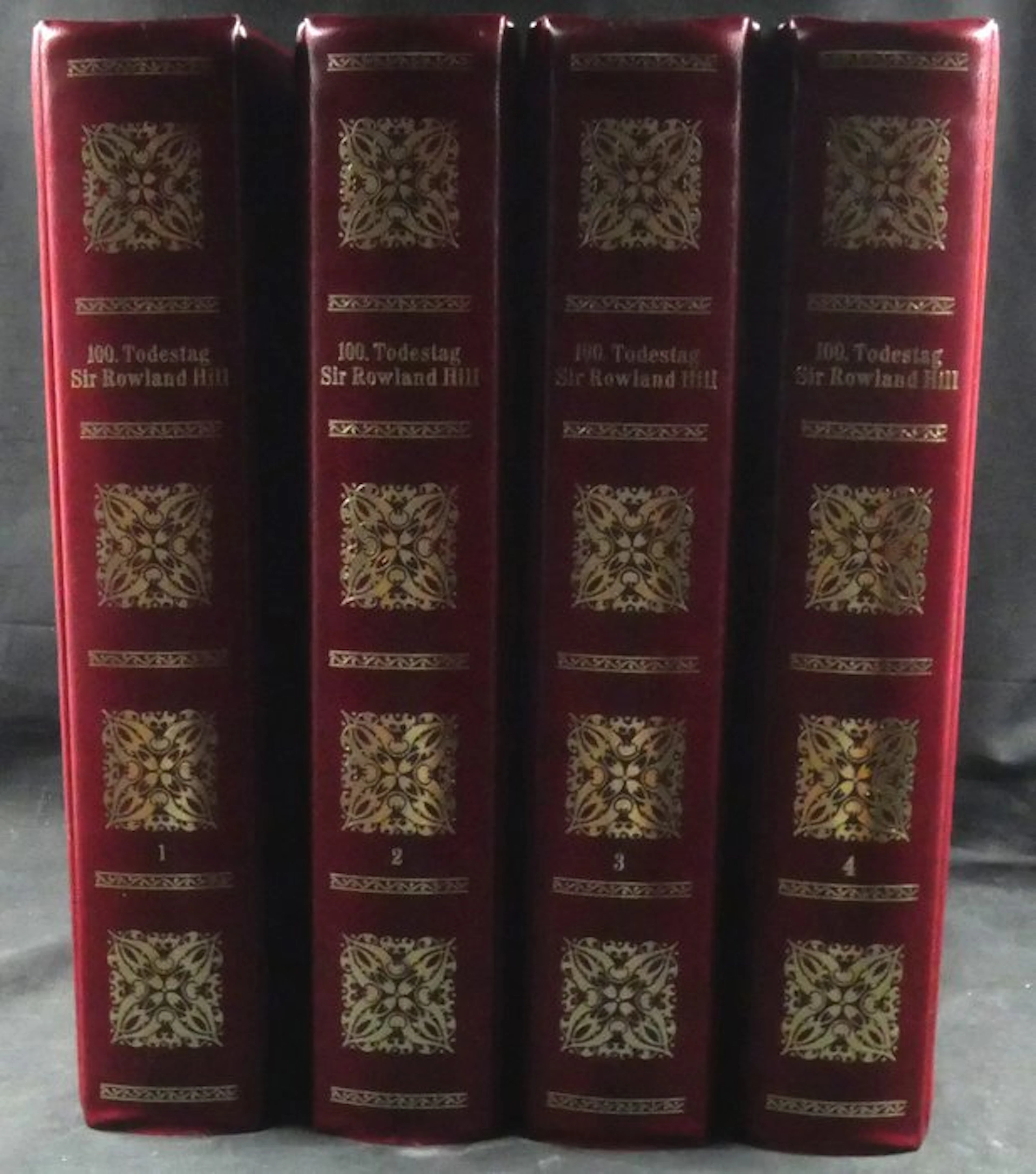 World - Sir Rowland Hill - 4 volume topical collection including "Penny Black"