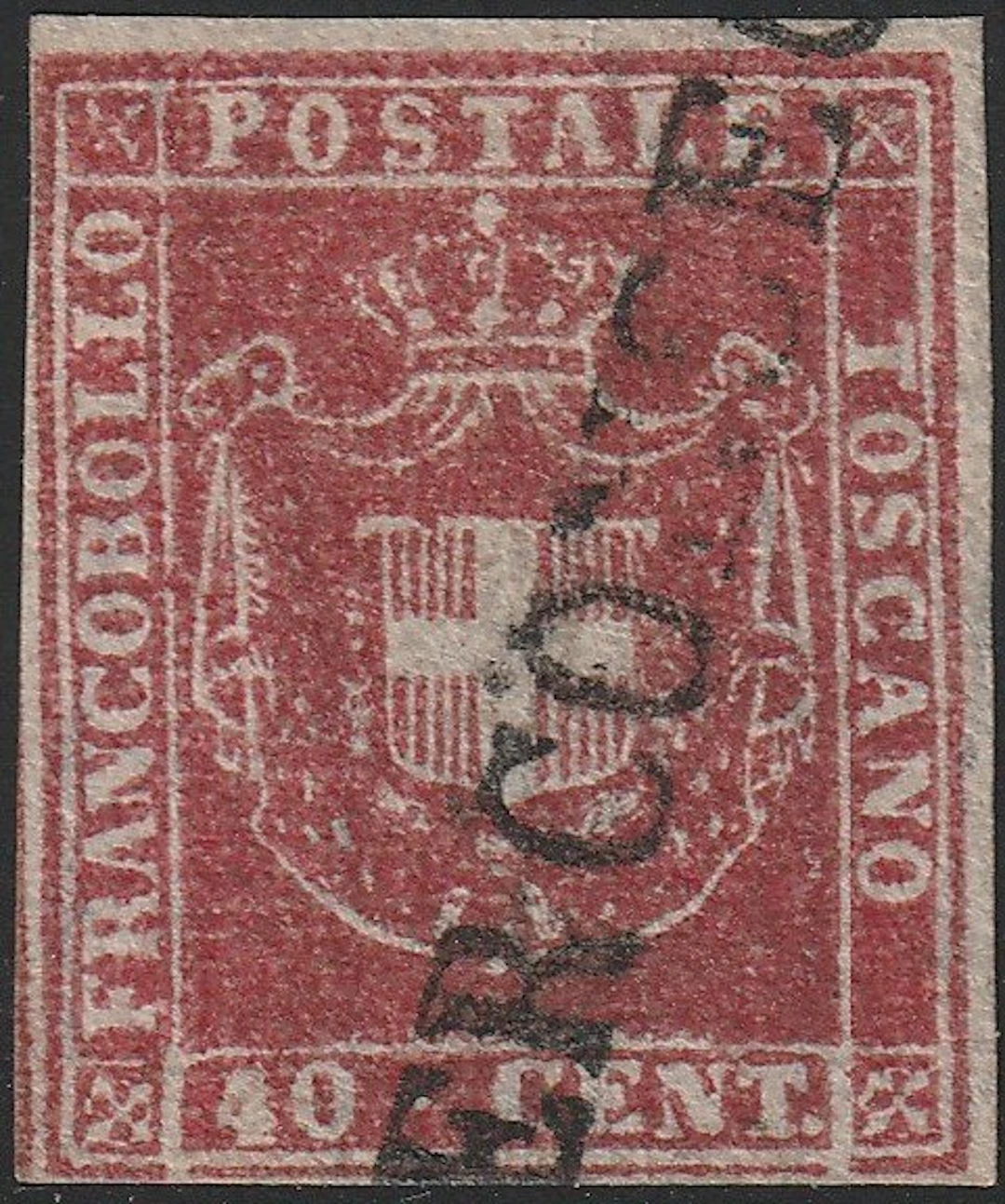 Italian Ancient States - Tuscany 1860 - GP 40 c