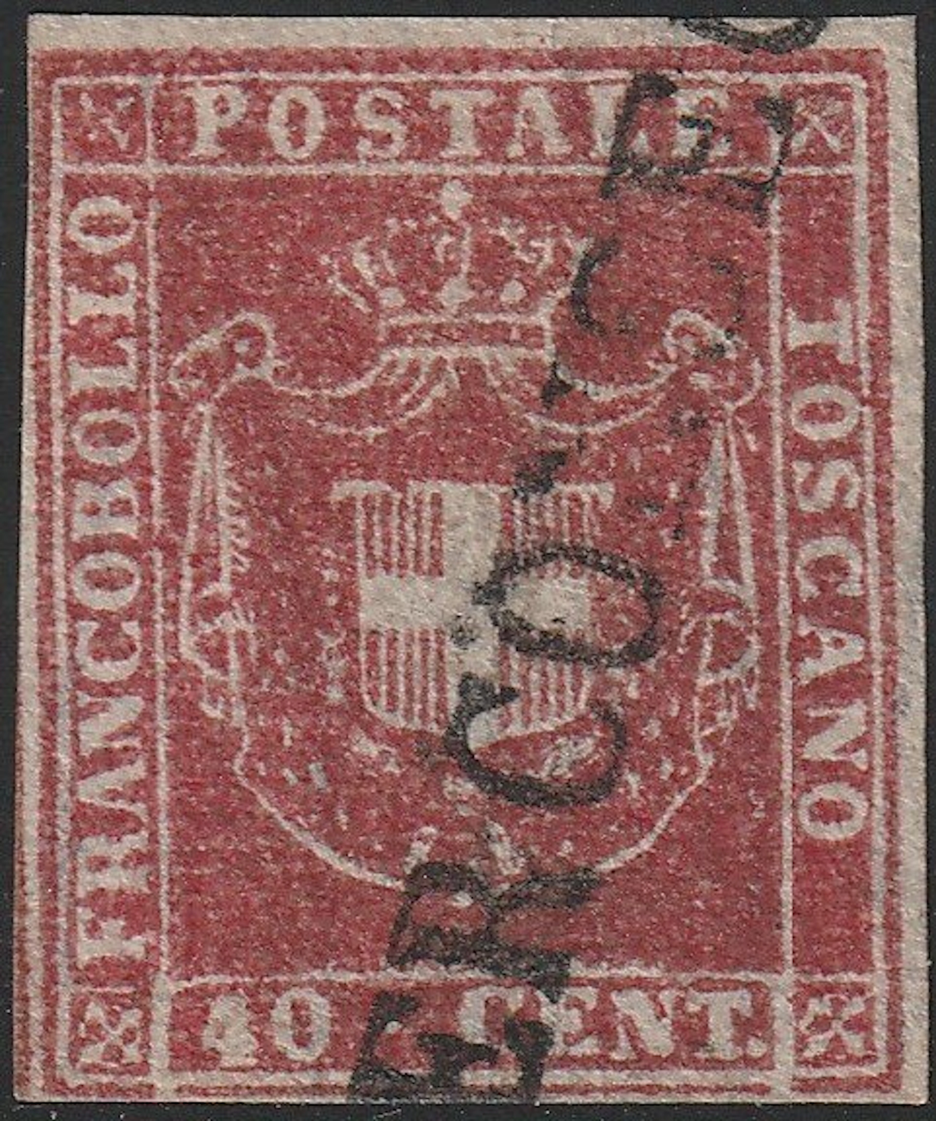 Italian Ancient States - Tuscany 1860 - GP 40 c