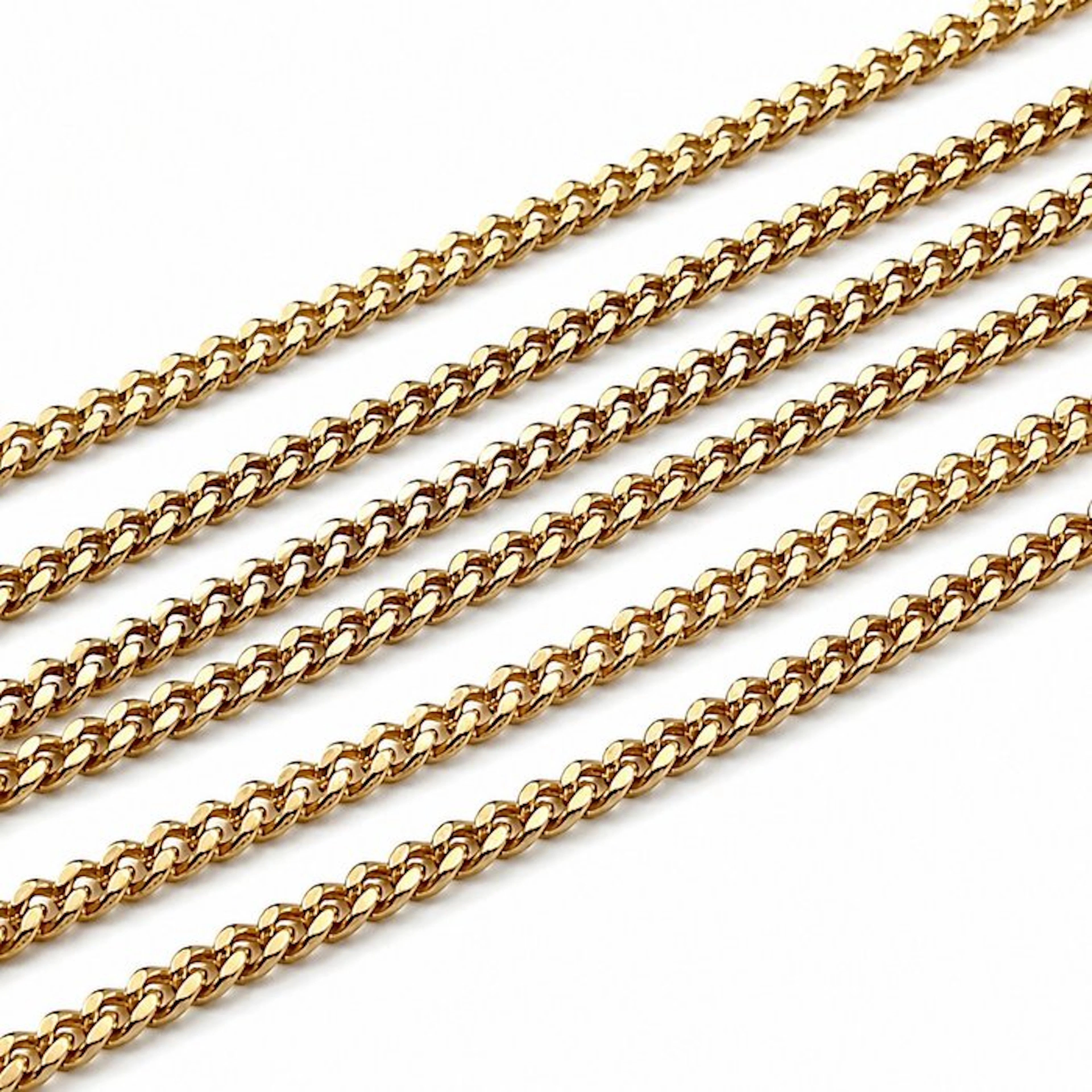 Necklace - 18 kt. Yellow gold - Made in Italy - Handmade