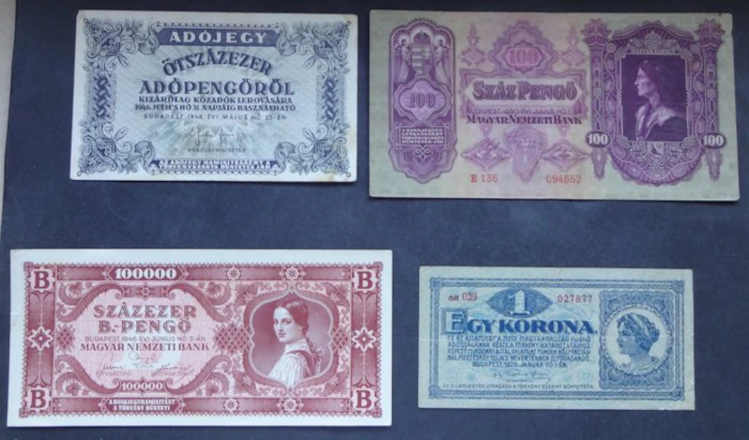 Hungary. - 24 Banknotes - Various Dates (No reserve price)