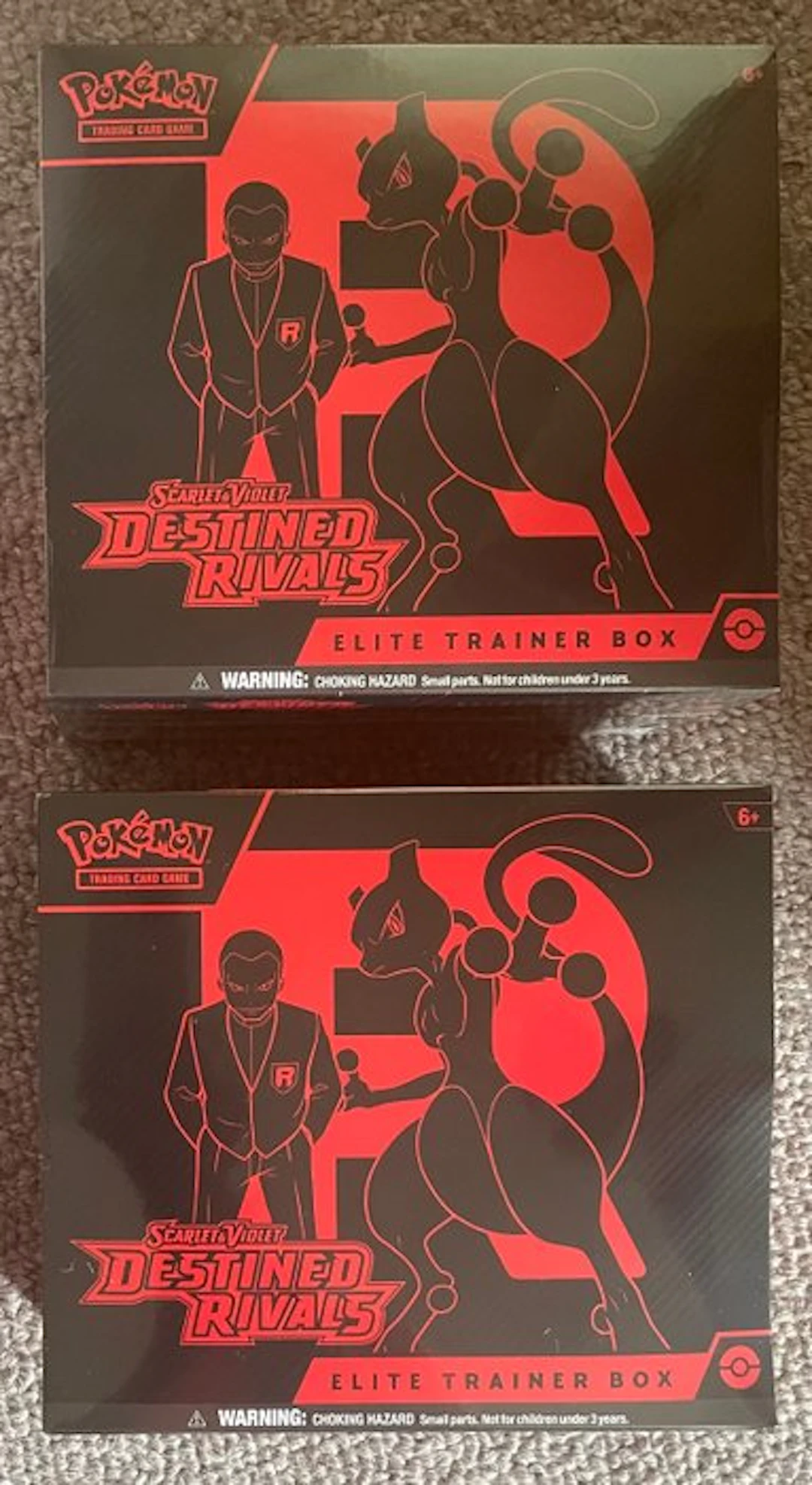 Pokémon - 2 Elite trainer box - Scarlet & Violet - Destined Rivals