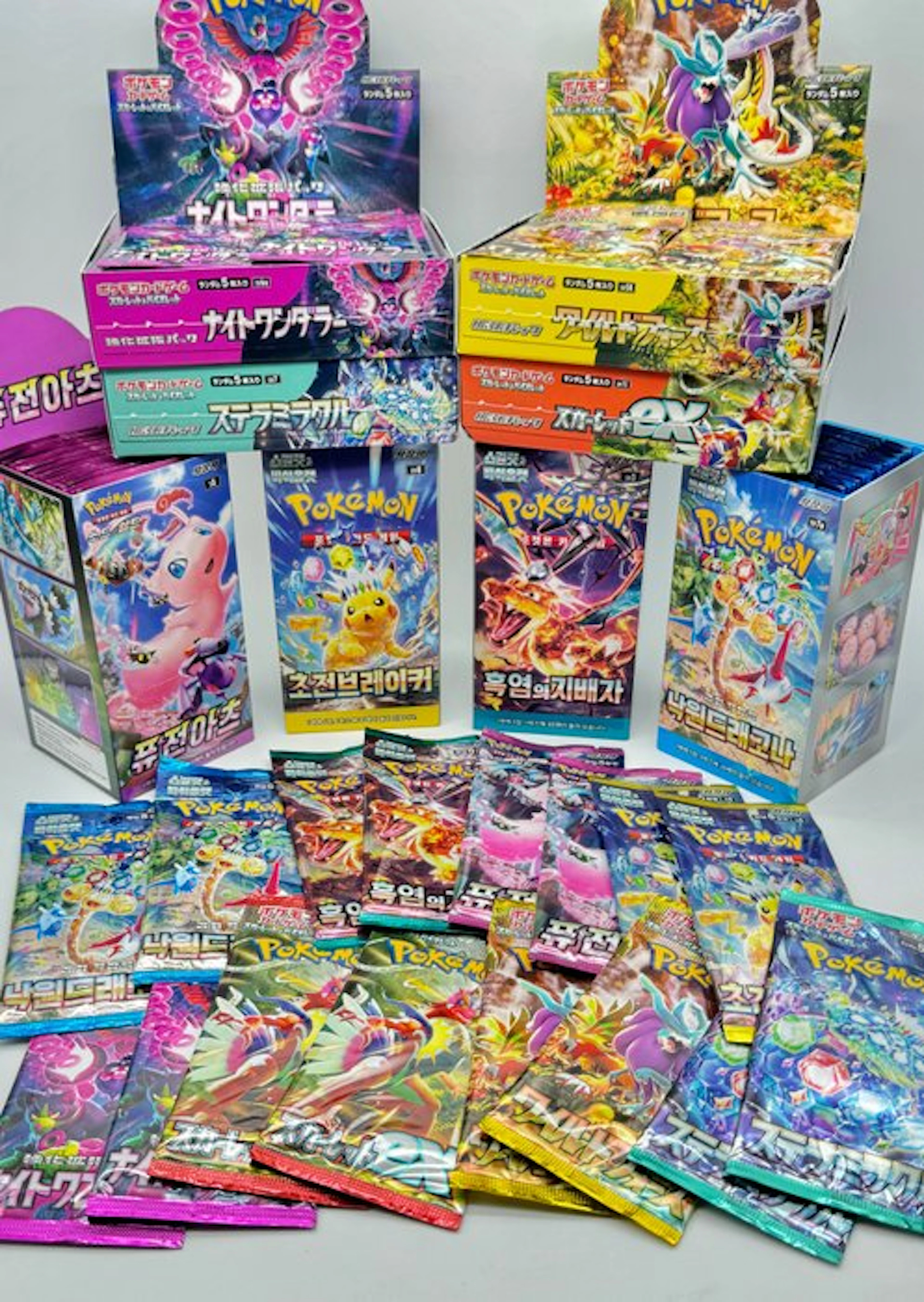 Pokémon - 16 Booster pack - x16 Pokemon packs - Fusion Arts