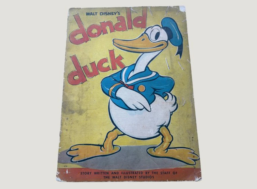 Disney - Donald Duck nr 1 - 1 Album - First edition - 1935