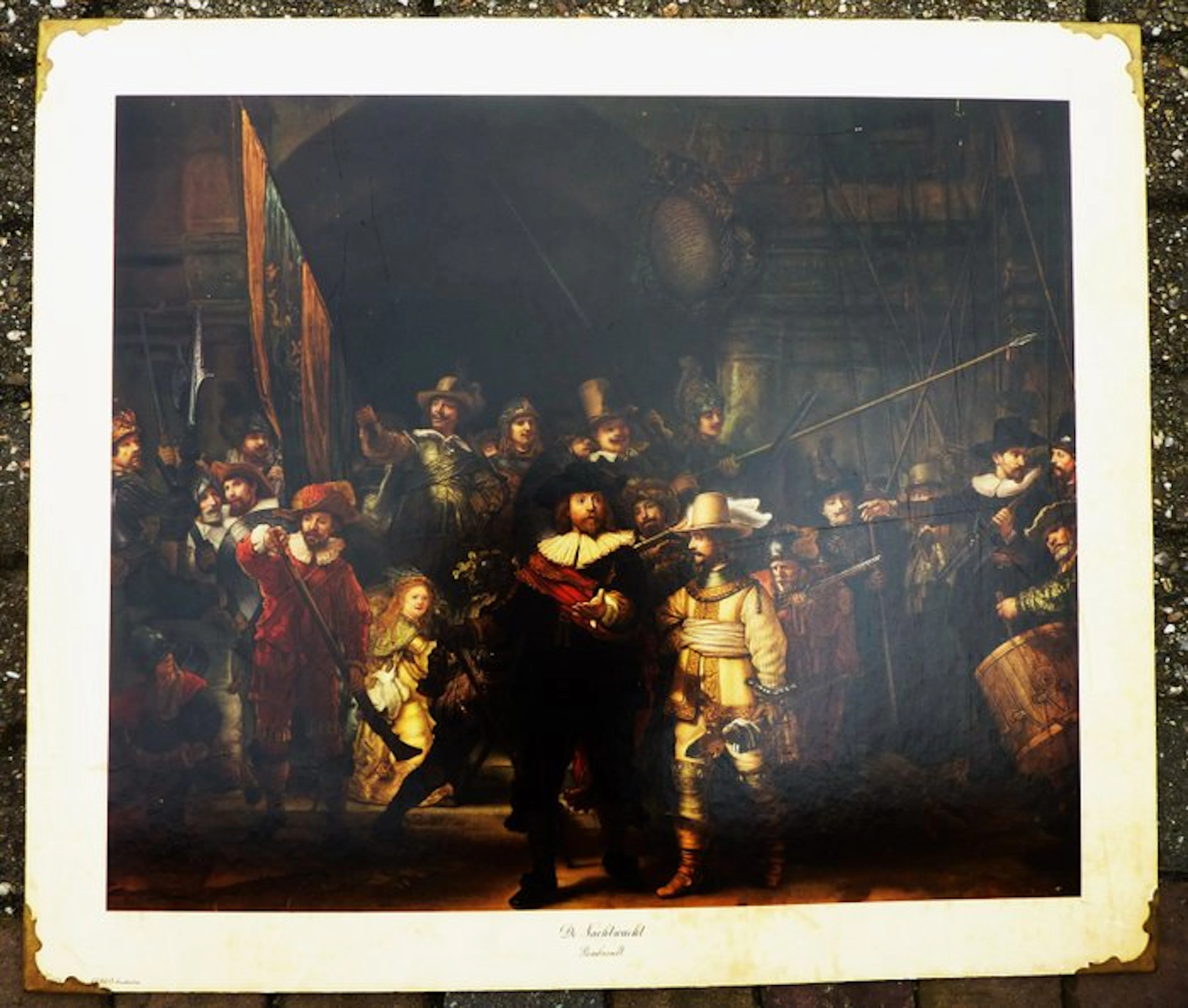 Rembrandt - Avros Amsterdam - De Nachtwacht - 1950s