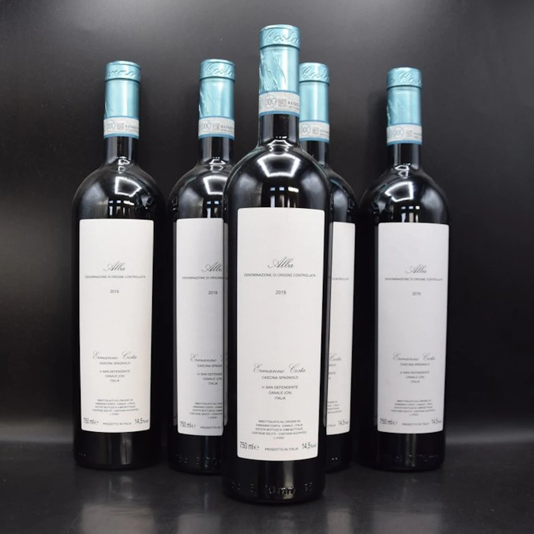 2019 Ermanno Costa, "Alba" - Barolo - 5 Bottles (0.75L)