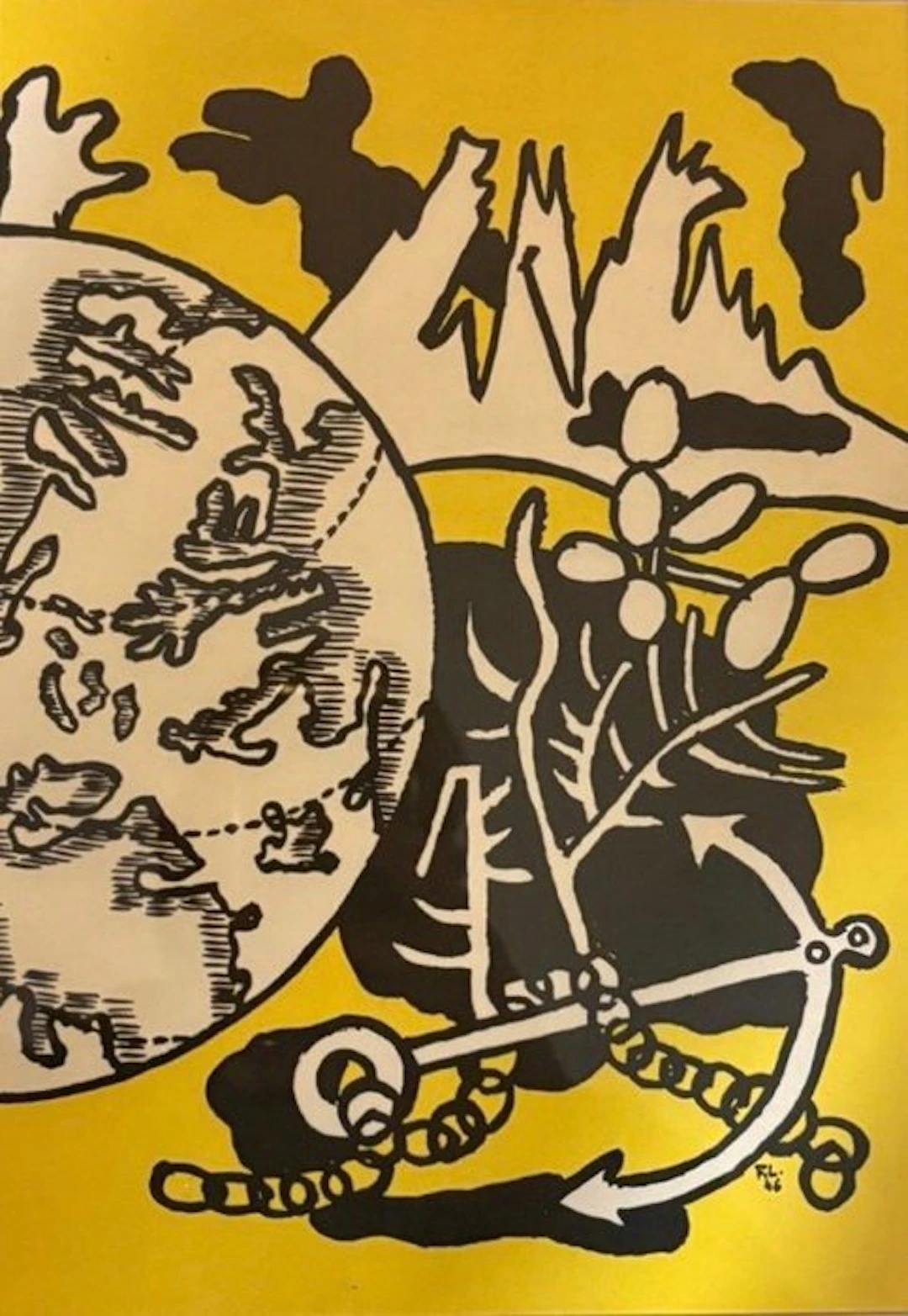 Fernand Léger (1881-1955), d'après - Composition