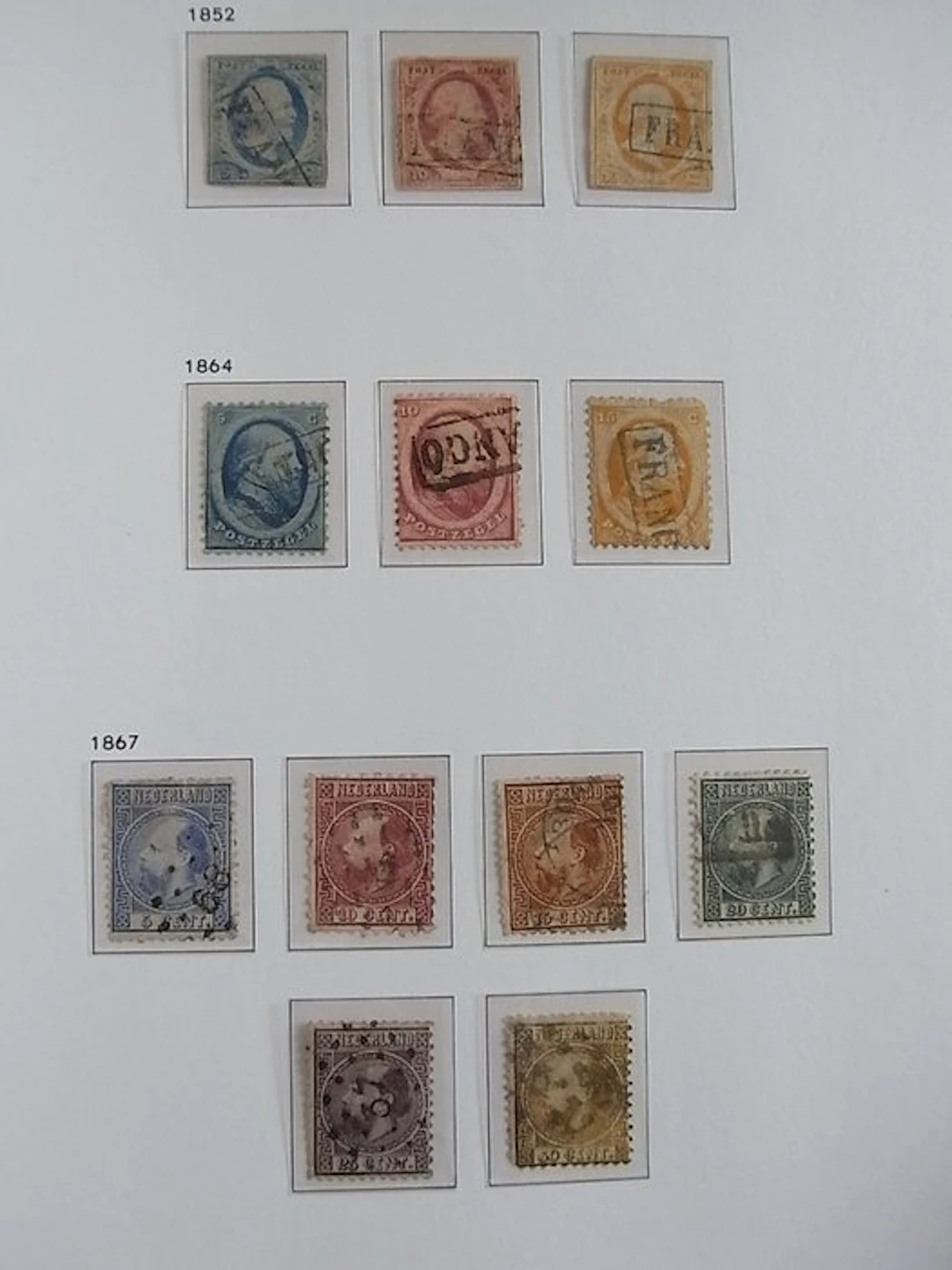 Netherlands 1852/1977 - Extensive collection in 2 DAVO Voordruk albums.