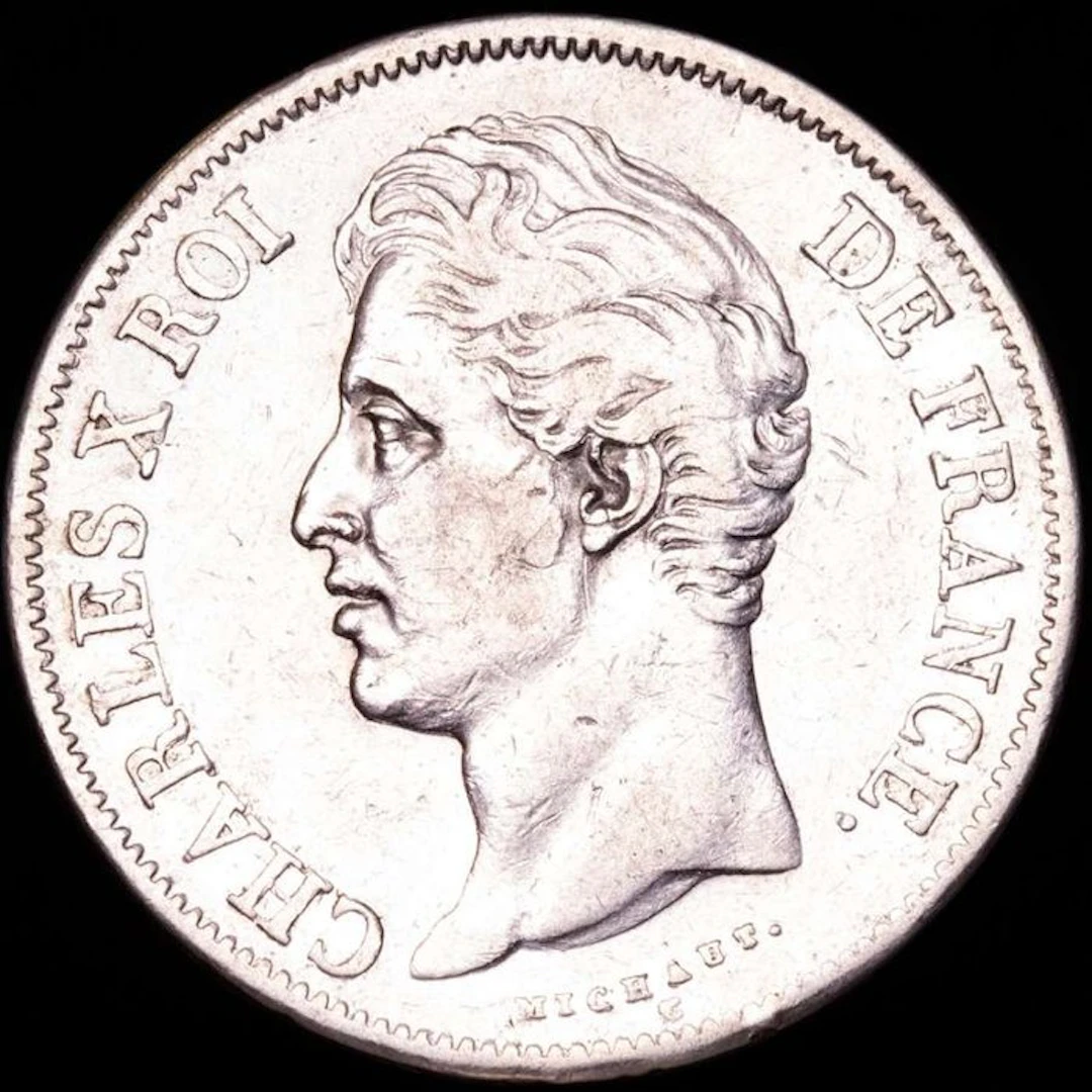 France. Charles X. 5 Francs 1827-A, Paris (No reserve price)