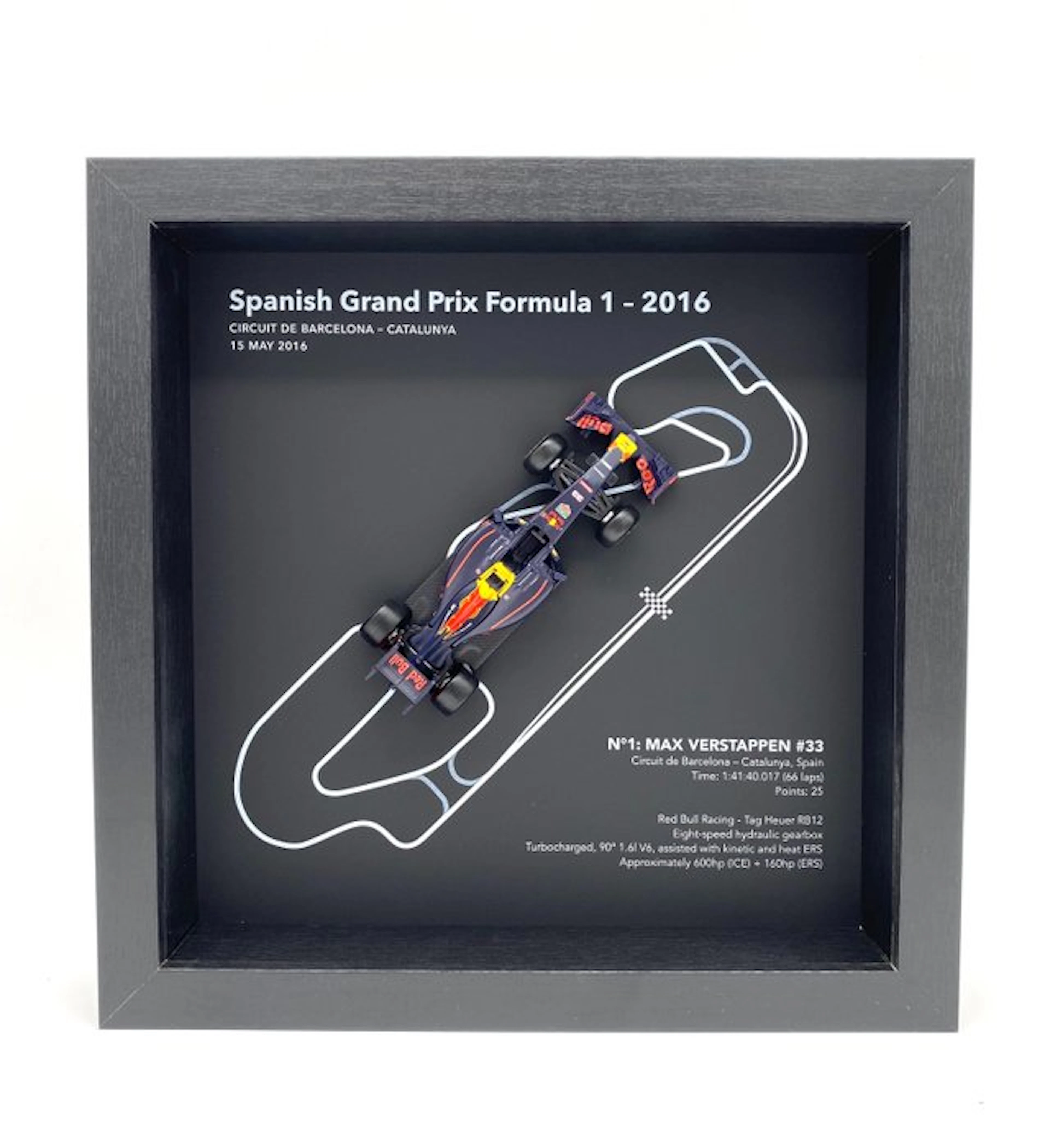 Artwork - Red Bull - Max Verstappen - GP F1 Spain 2016...
