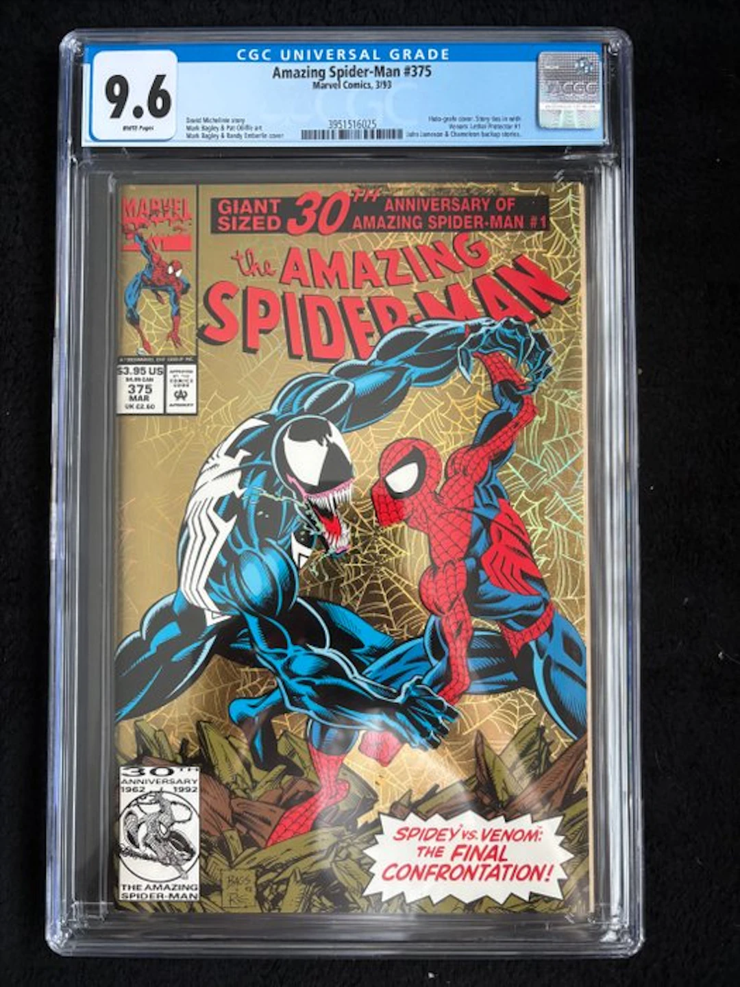 The Amazing Spider-Man #375 - Foil Cover - The Bride of...