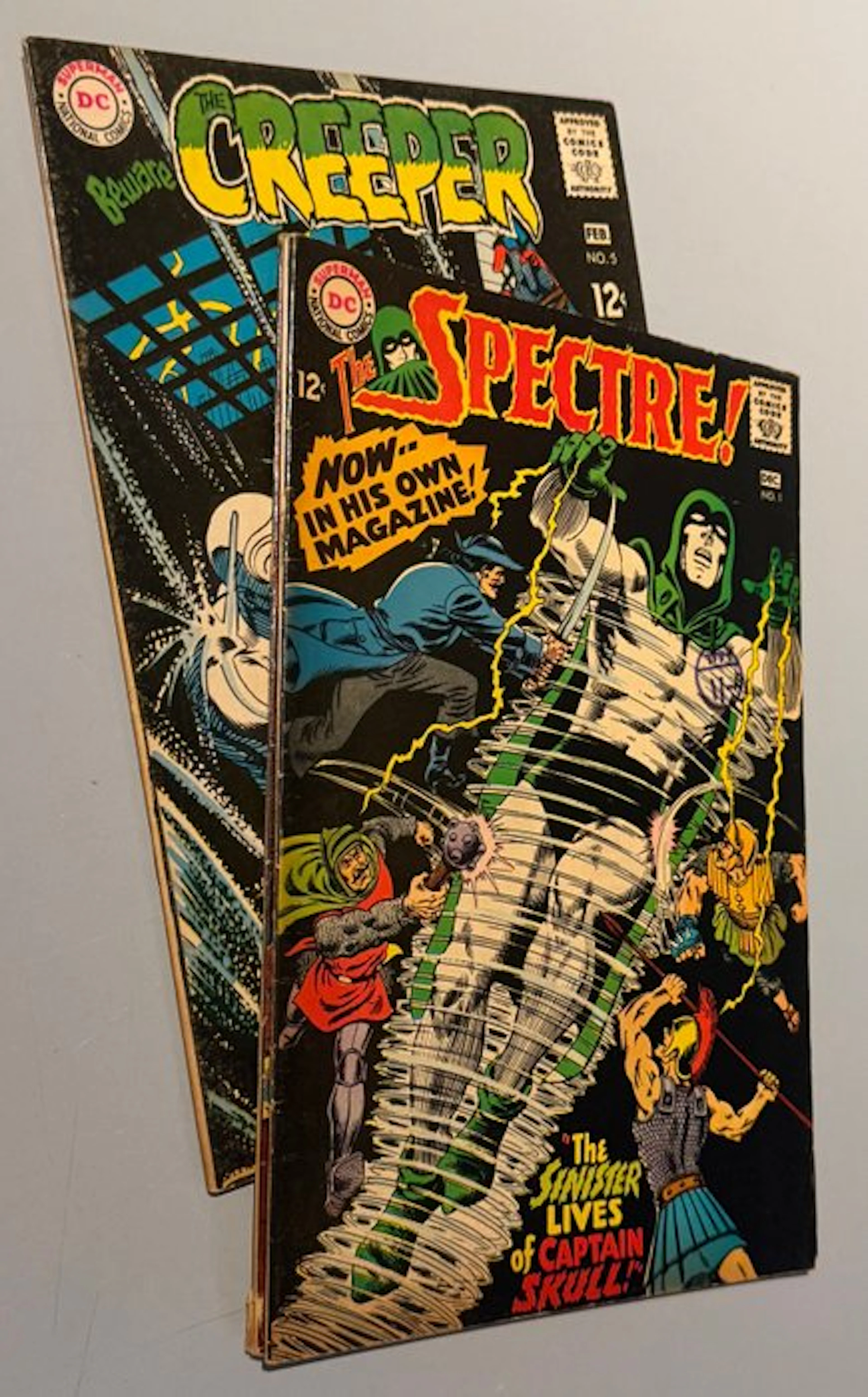 the Spectre #1, 6, 9 - + the Creeper 5 - 4 Comic - 1967/1969