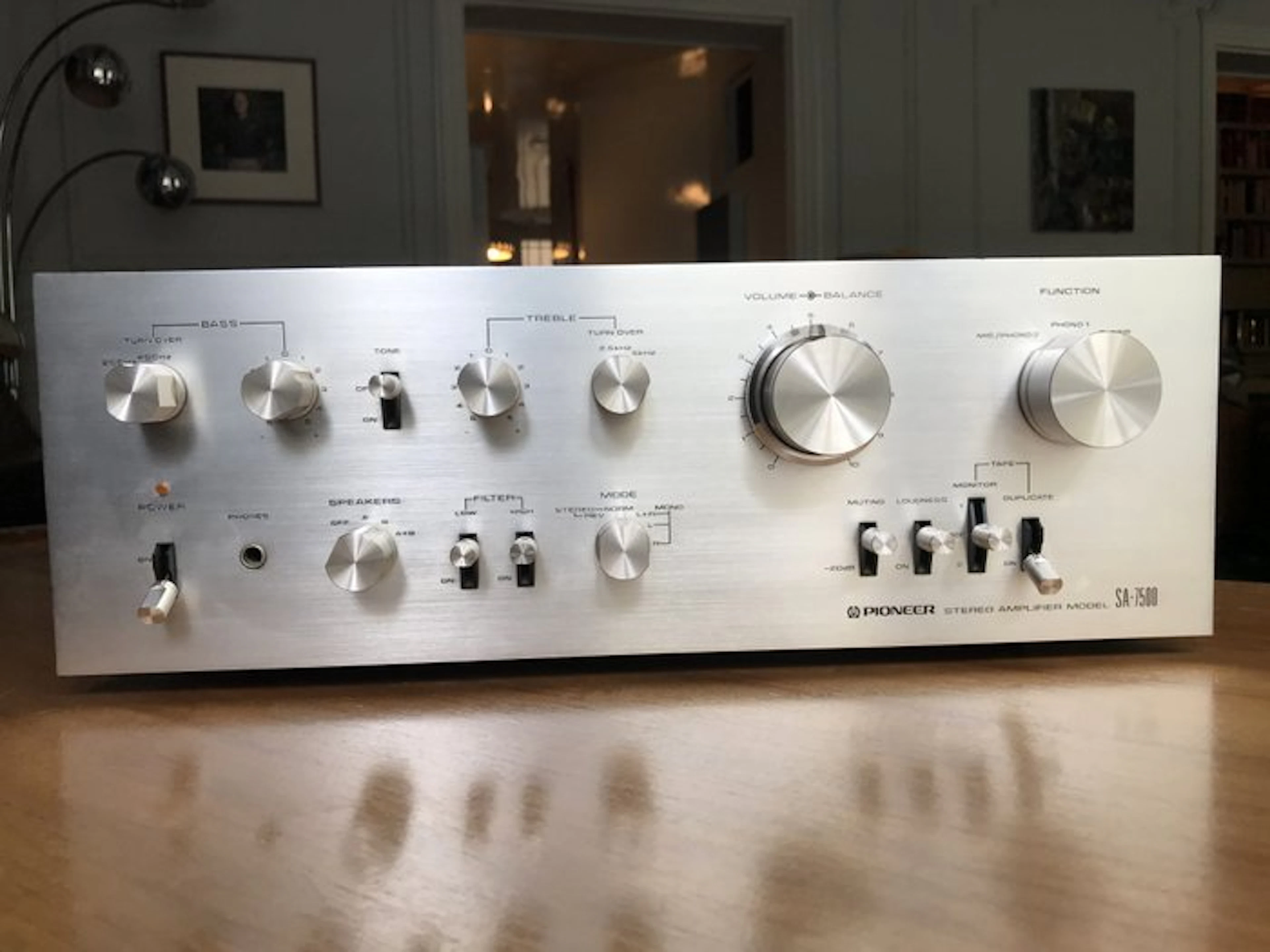 Pioneer - SA-7500 Solid state integrated amplifier