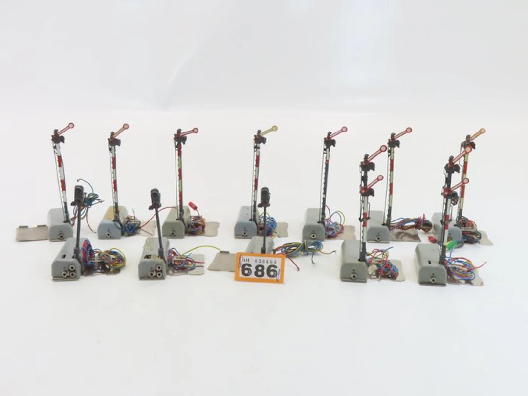 Märklin H0 - 7040/7039/7188 - Model train scenery (12)...
