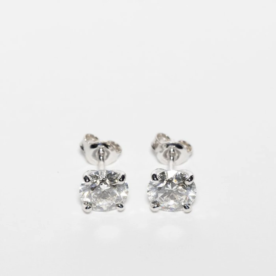 No reserve price - Earrings - 18 kt