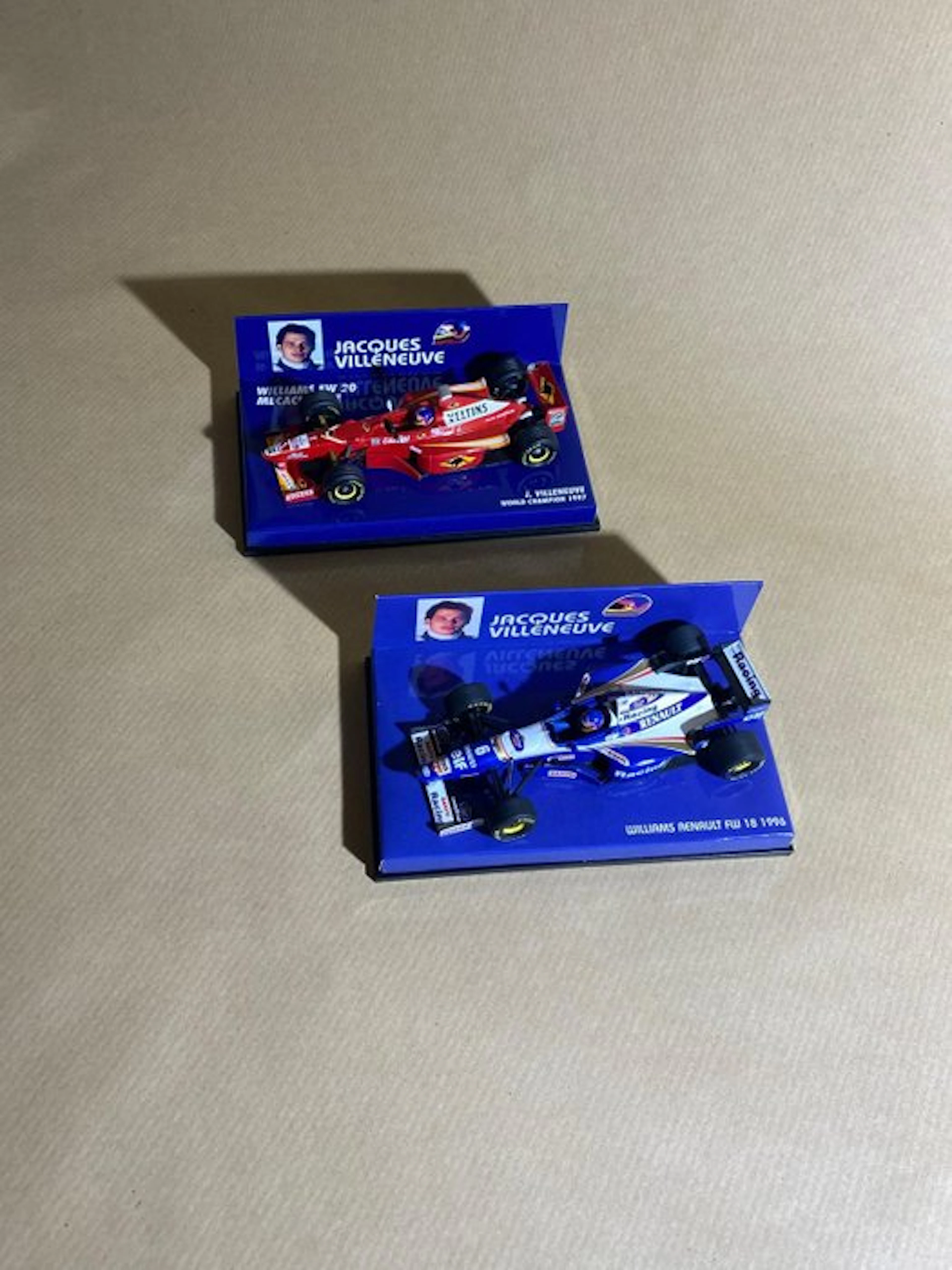MiniChamps 1:43 - Model car (2) - WILLIAMS FW 16 1996 +...
