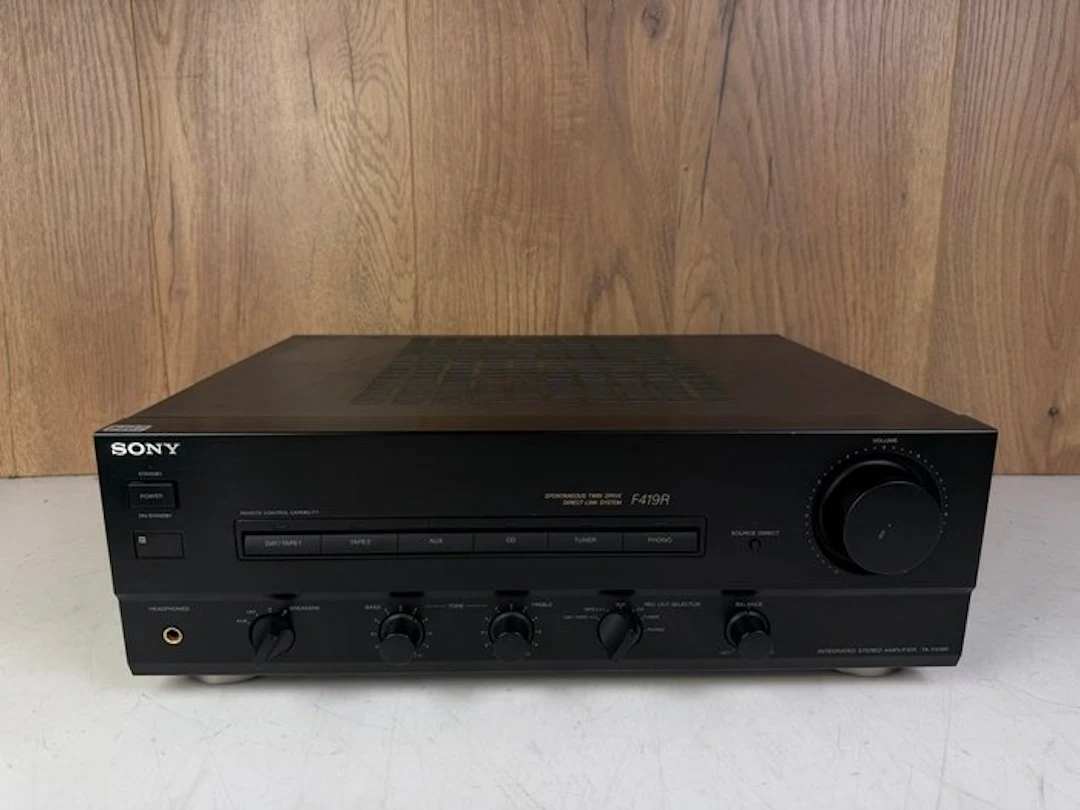 Sony - TA-F419R Solid state amplifier