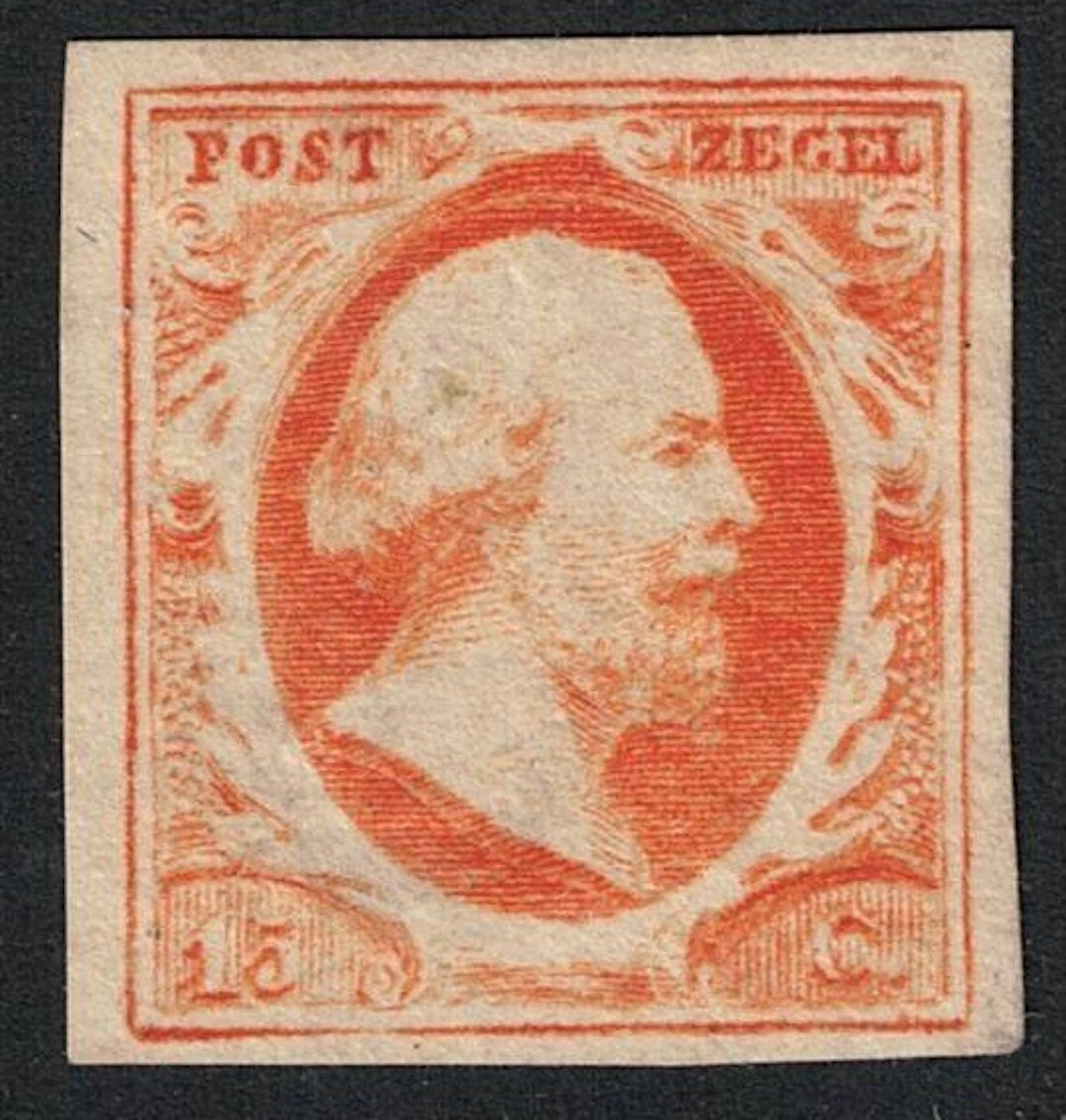 Netherlands 1852 - King William III issue NVPH 3c