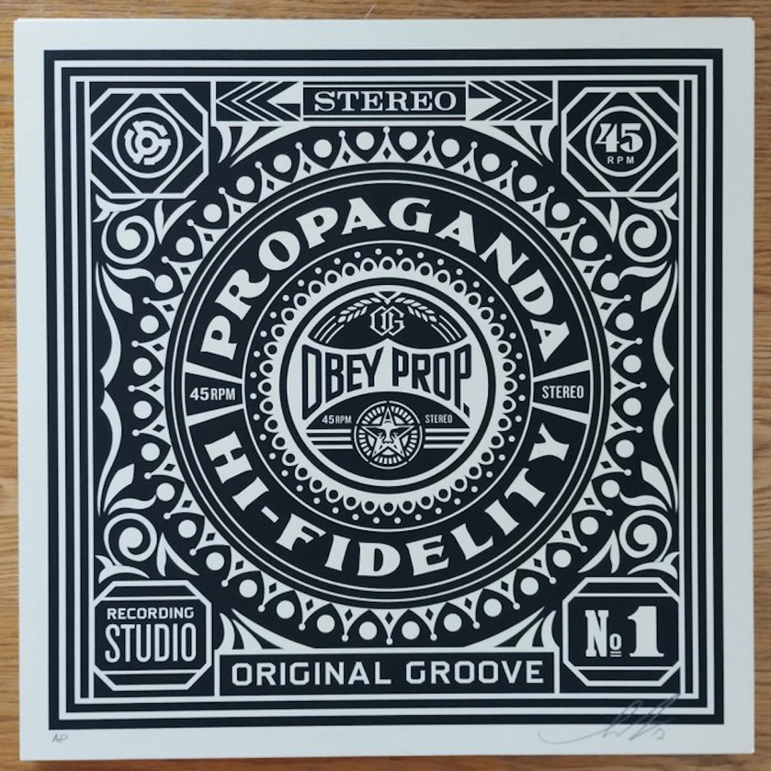 Shepard Fairey (OBEY) (1970) - Original Groove (artist proof)