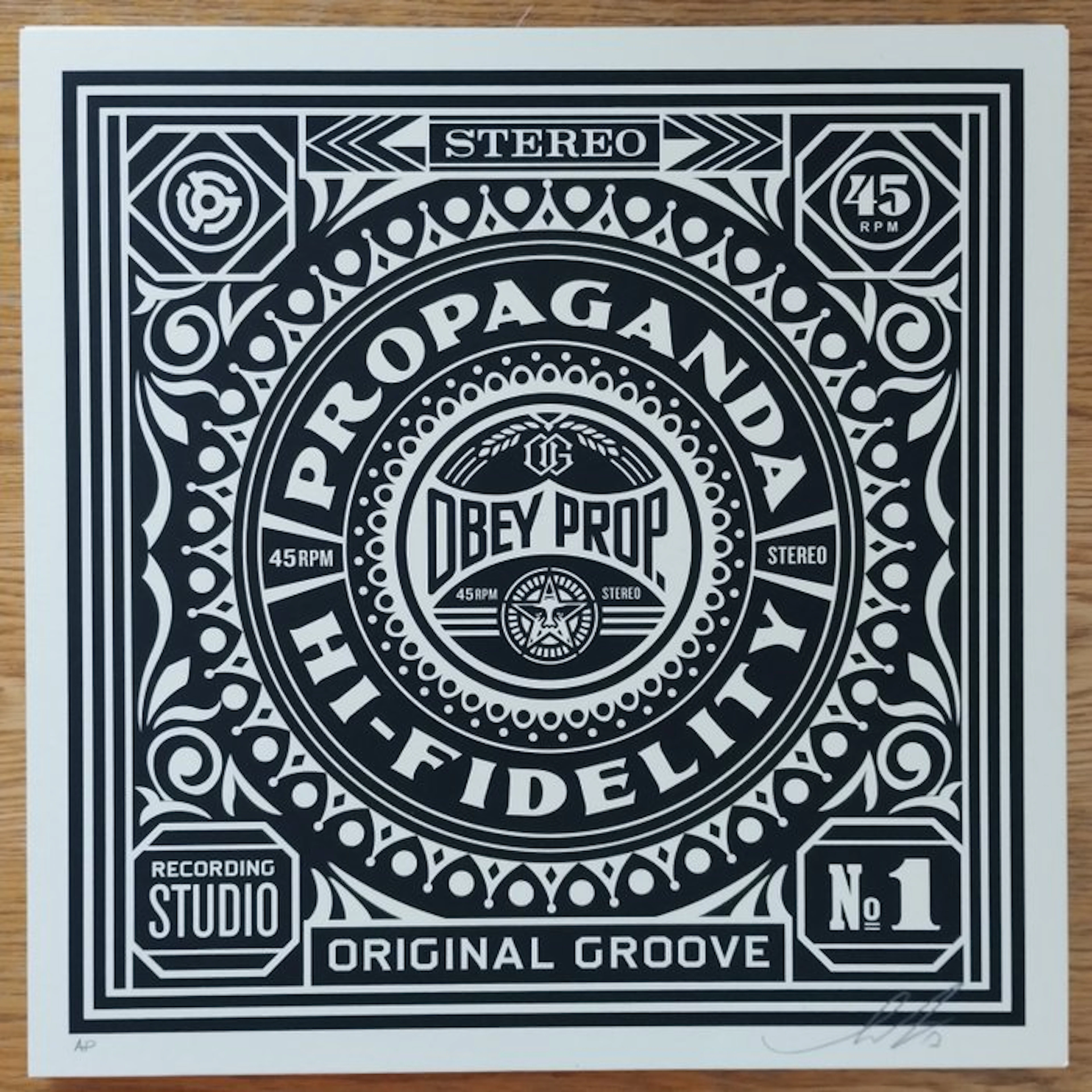 Shepard Fairey (OBEY) (1970) - Original Groove (artist proof)